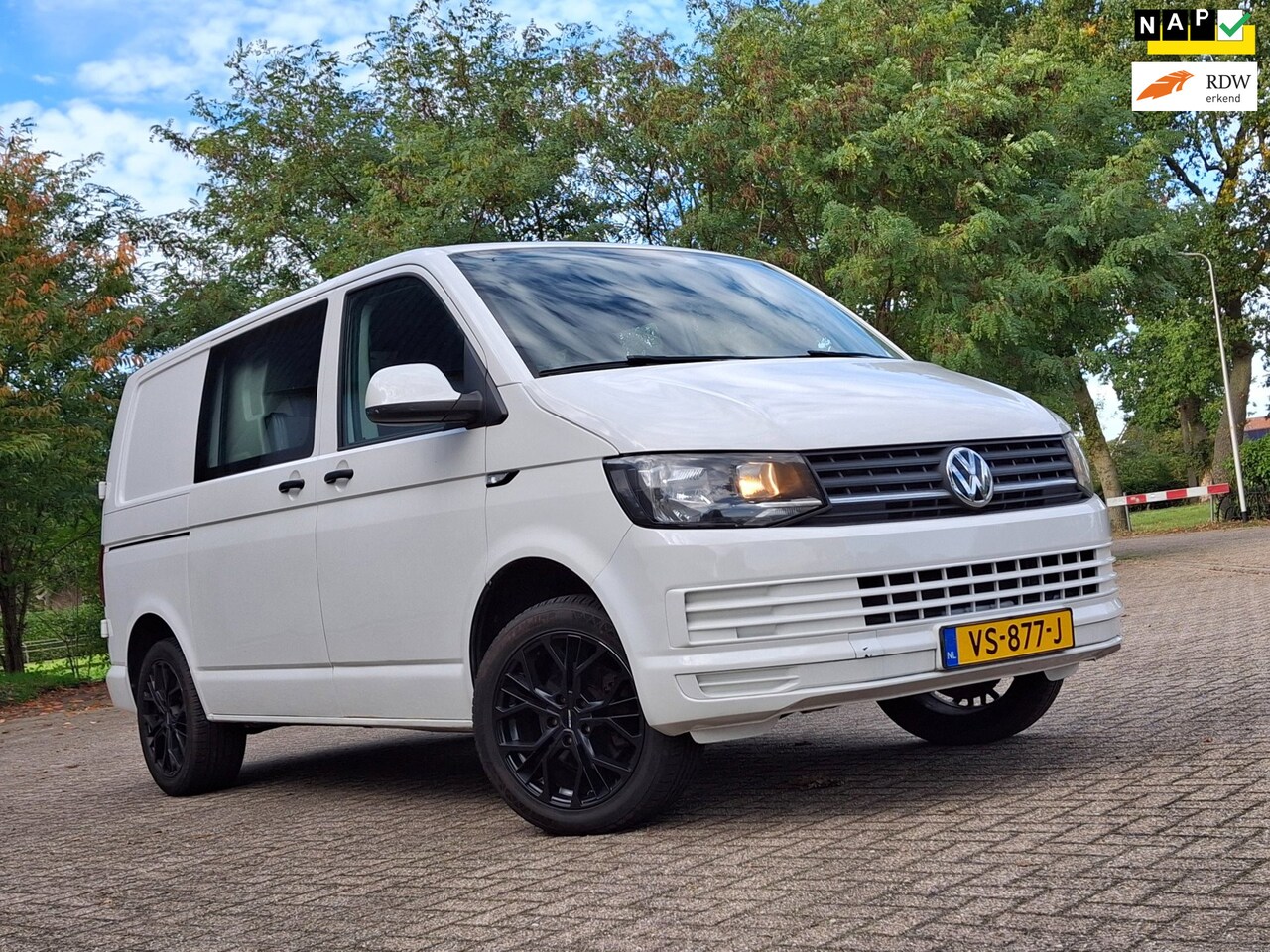 Volkswagen Transporter - 2.0 TDI L1H1 T6 dubbel cabine / dubbele cabine / Cruise Control 140pk - AutoWereld.nl