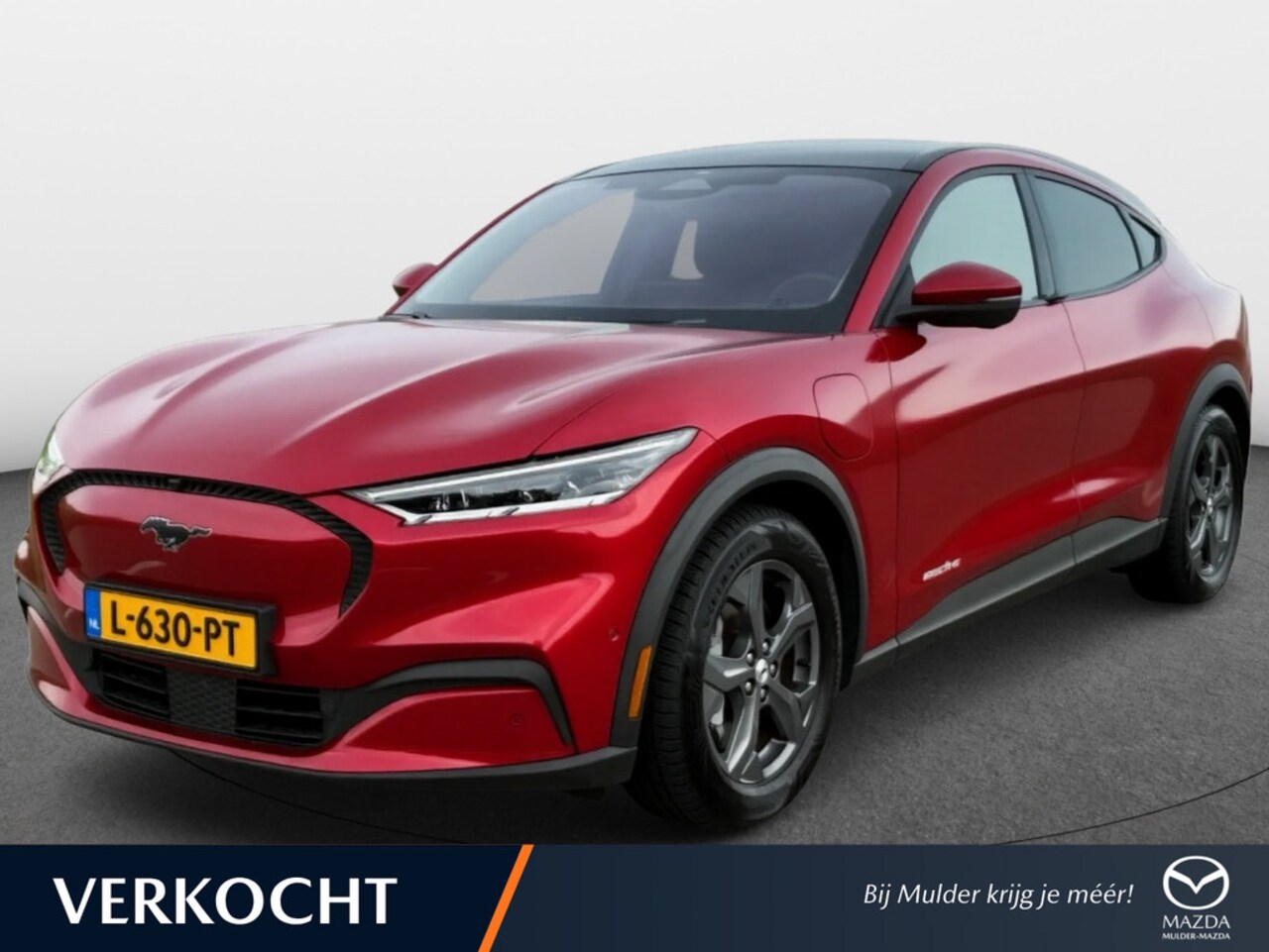 Ford Mustang Mach-E - RWD 75 kWh TechoPluspakket | Panoramadak | Leder - AutoWereld.nl
