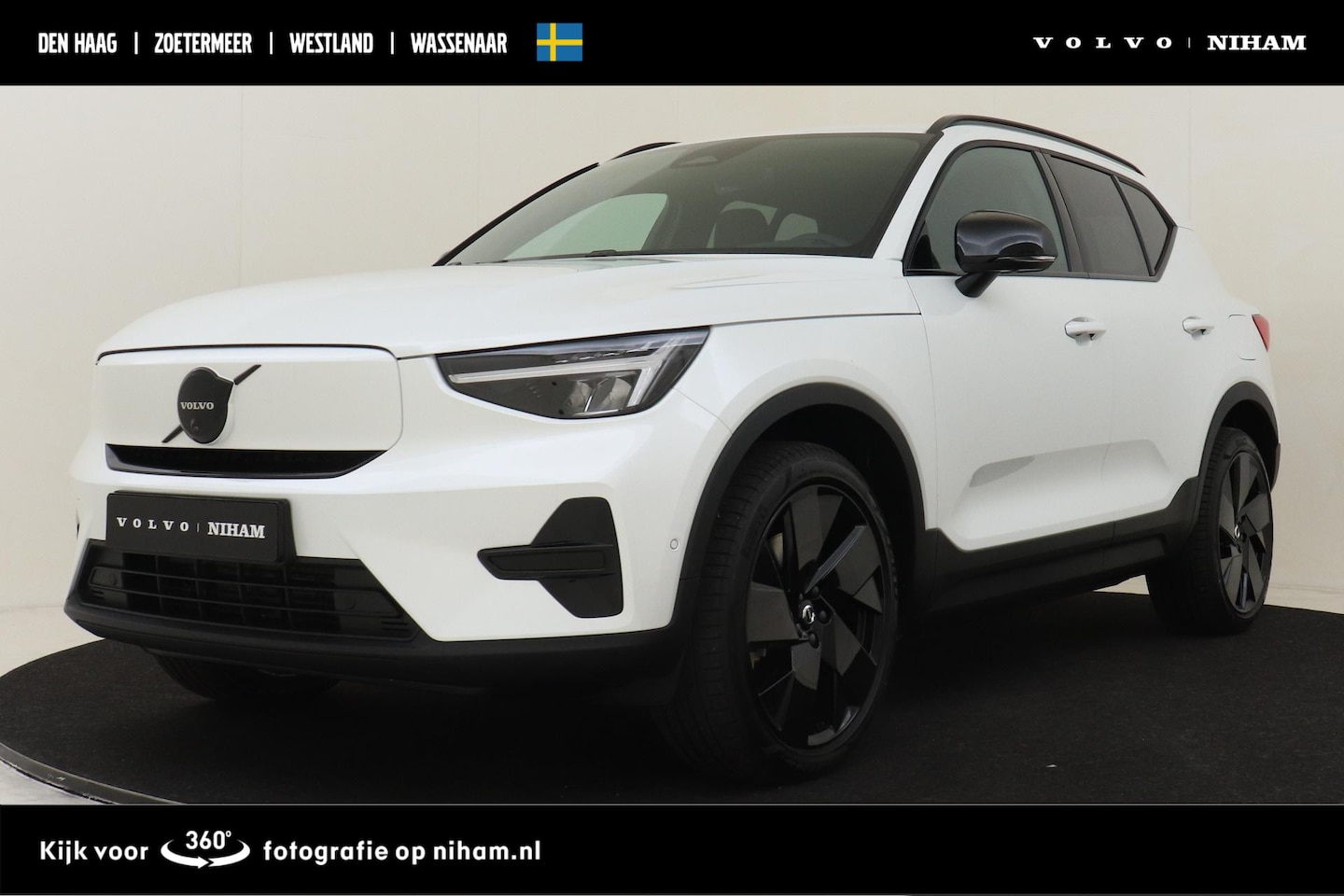 Volvo EX40 - SINGLE MOTOR EXTENDED RANGE PLUS BLACK ED. 82 kWh EUROPA -HARMAN/KARDON|360°CAM|POWER-SEAT - AutoWereld.nl