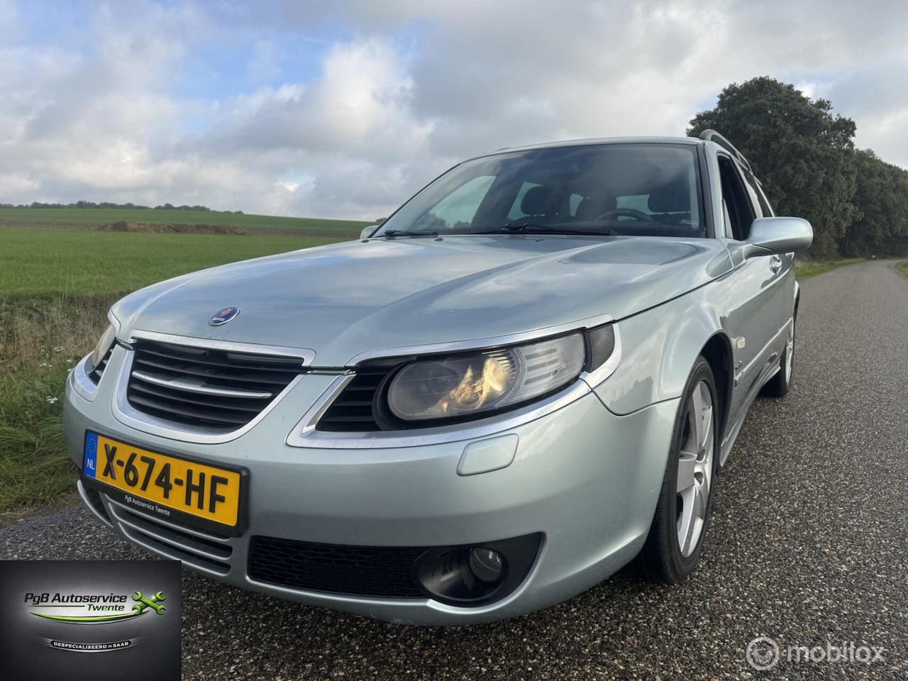 Saab 9-5 Estate - 2.0t Griffin aut 2009 keurig onderhouden - AutoWereld.nl