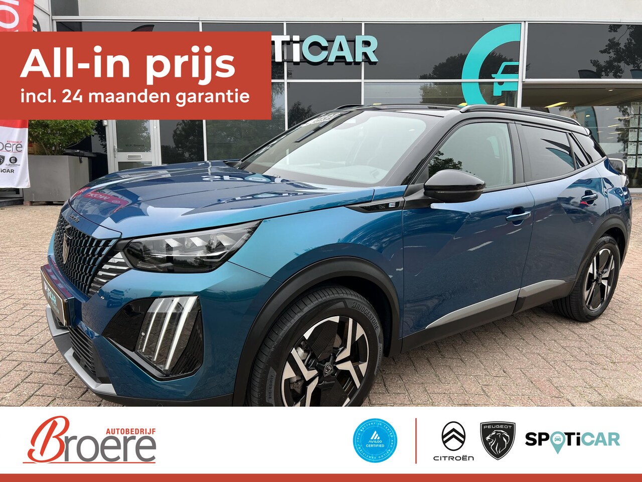 Peugeot e-2008 - EV GT Avantage 156 pk 54 kWh Automaat - AutoWereld.nl