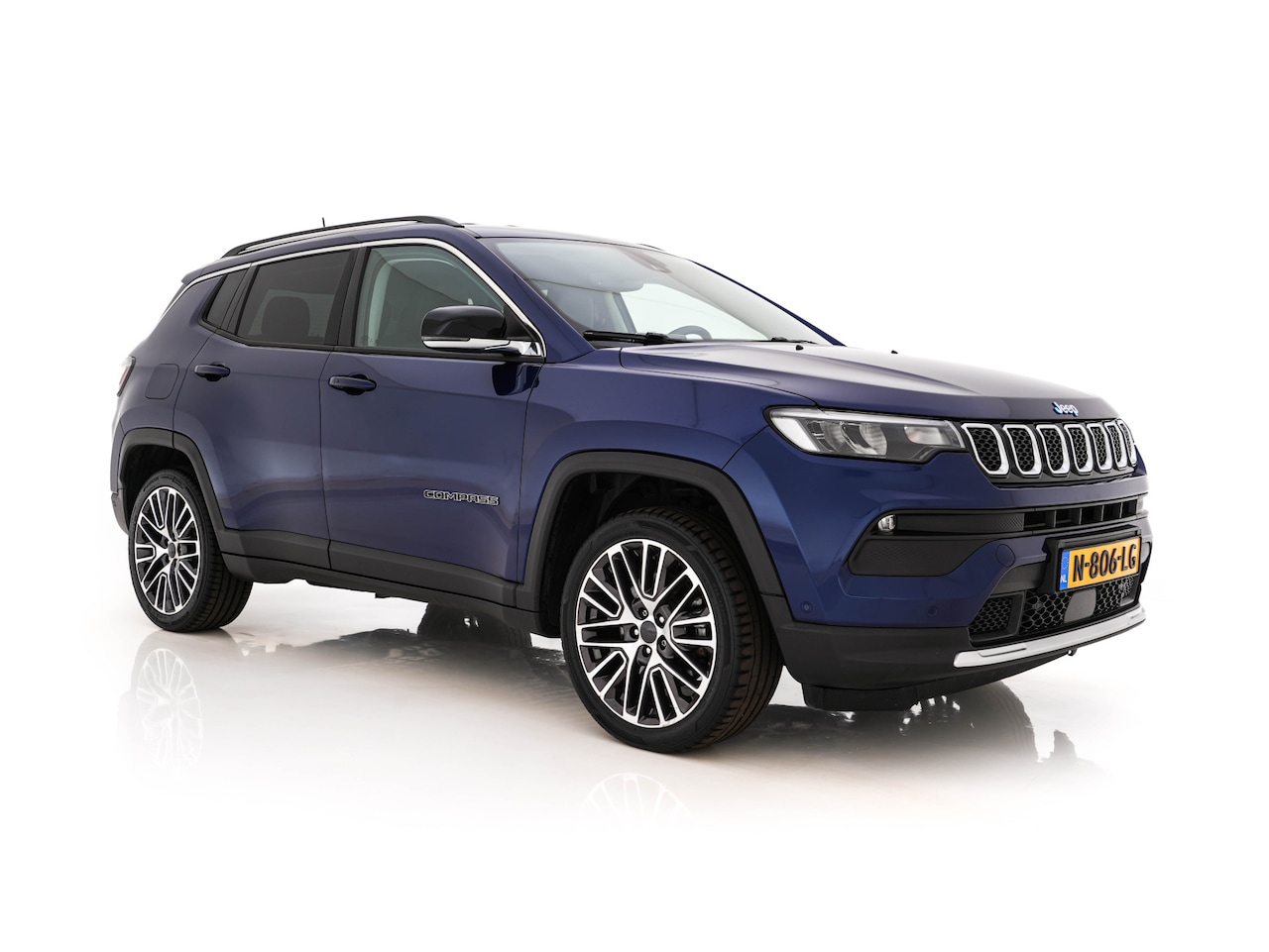 Jeep Compass - 4xe 190 Plug-in Hybrid Electric Limited Lease Ed. (INCL-BTW) *LEATHER-FABRIC | FULL-LED | - AutoWereld.nl