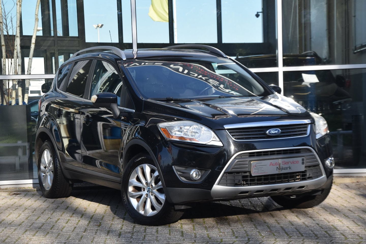 Ford Kuga - 2.5 Turbo Titanium 200PK Automaat Pano Leder Navi Trekhaak - AutoWereld.nl