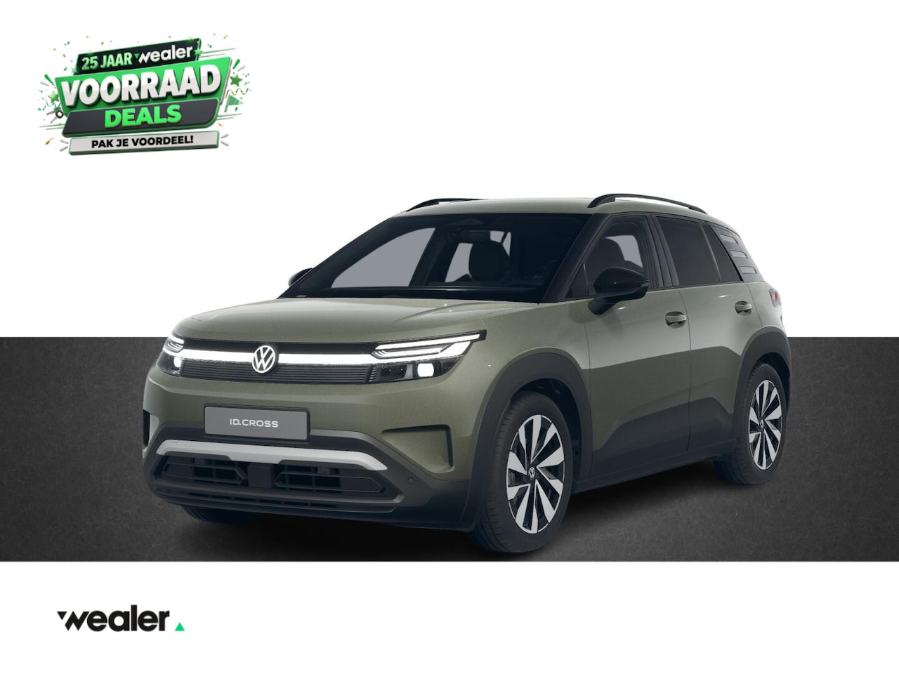 Volkswagen ID.Cross - Style 52 kWh accu, 155 kW / 211 PK SUV | Multimedia pakket | Trekhaak afneembaar | Viersei - AutoWereld.nl