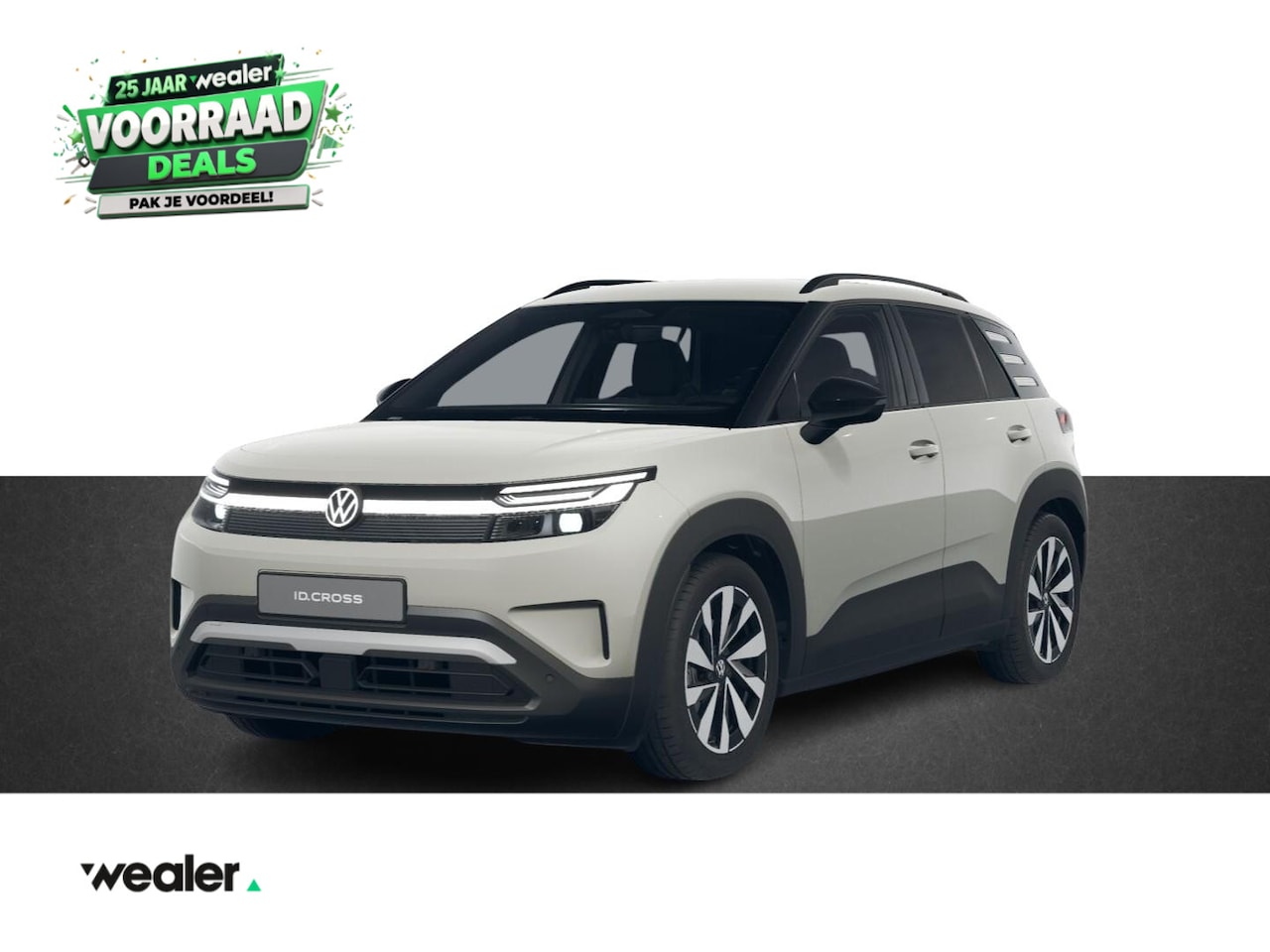 Volkswagen ID.Cross - Style 52 kWh accu, 155 kW / 211 PK SUV | Multimedia pakket | Trekhaak afneembaar | Viersei - AutoWereld.nl