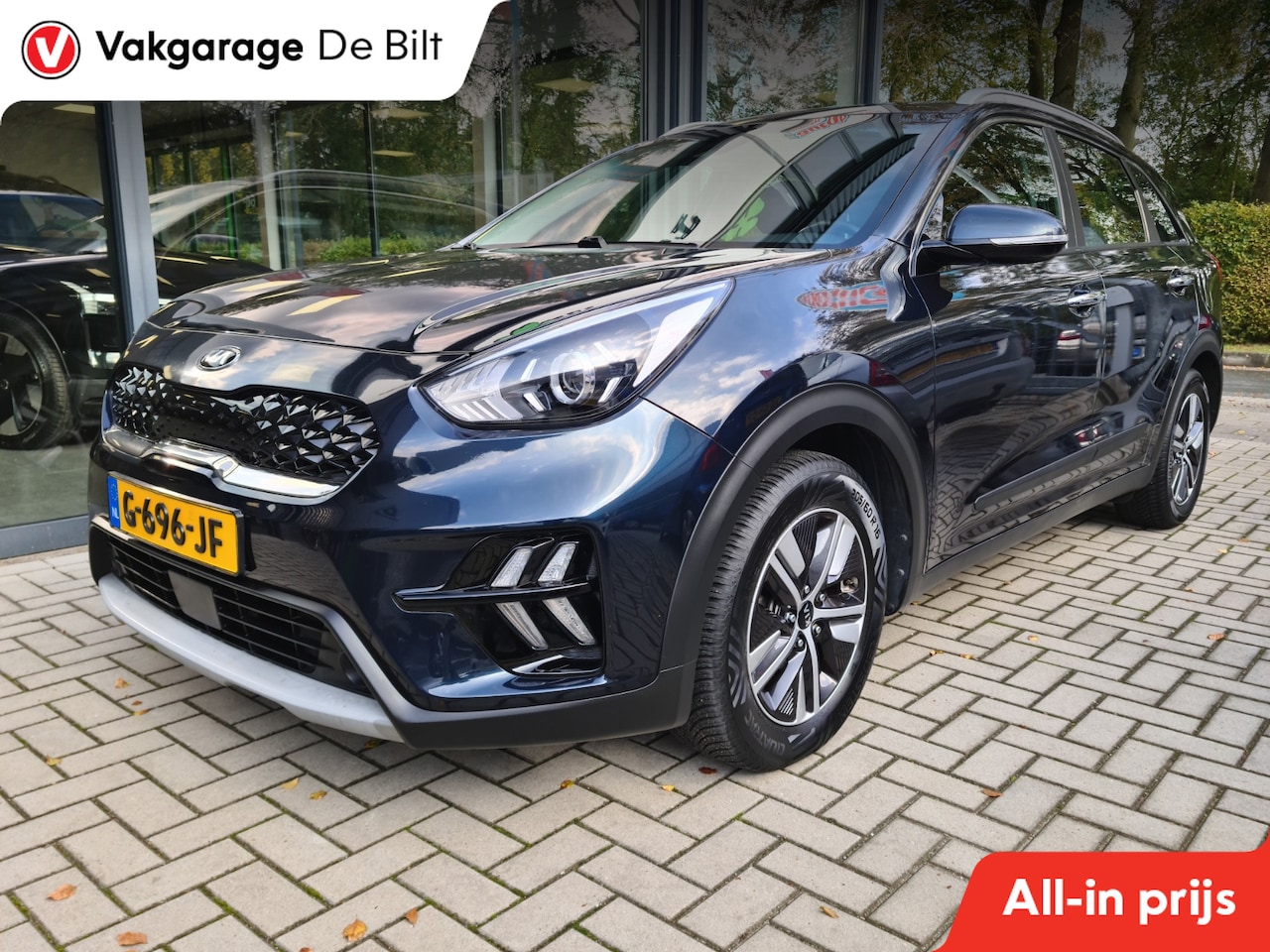 Kia Niro - 1.6 GDi Hybrid DynamicLine|trekhaak - AutoWereld.nl