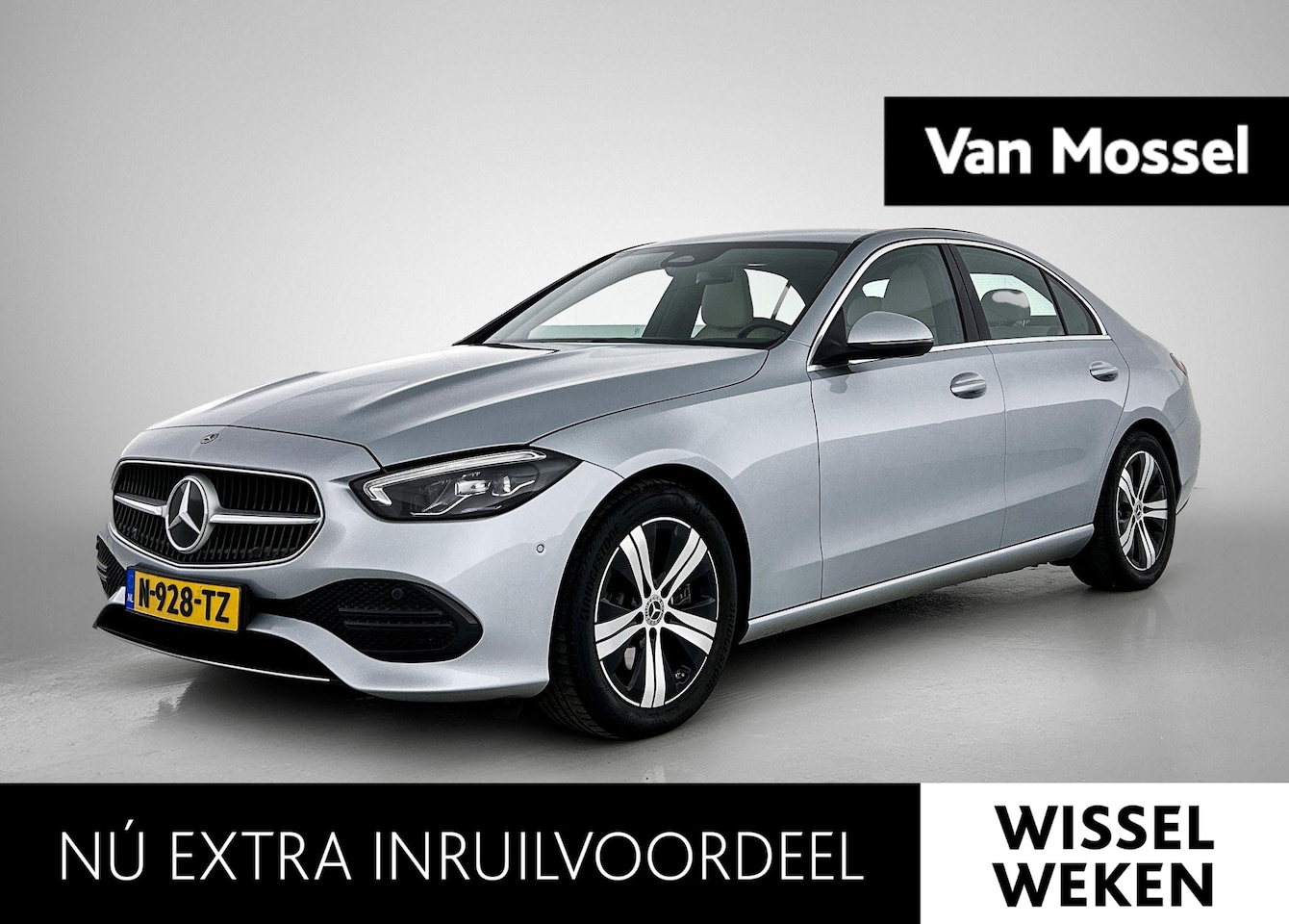 Mercedes-Benz C-klasse - 200 Luxury Line | ACHTERUITRIJCAMERA | SFEERVERLICHTING | STOELVERWARMING | CRUISE CONTROL - AutoWereld.nl