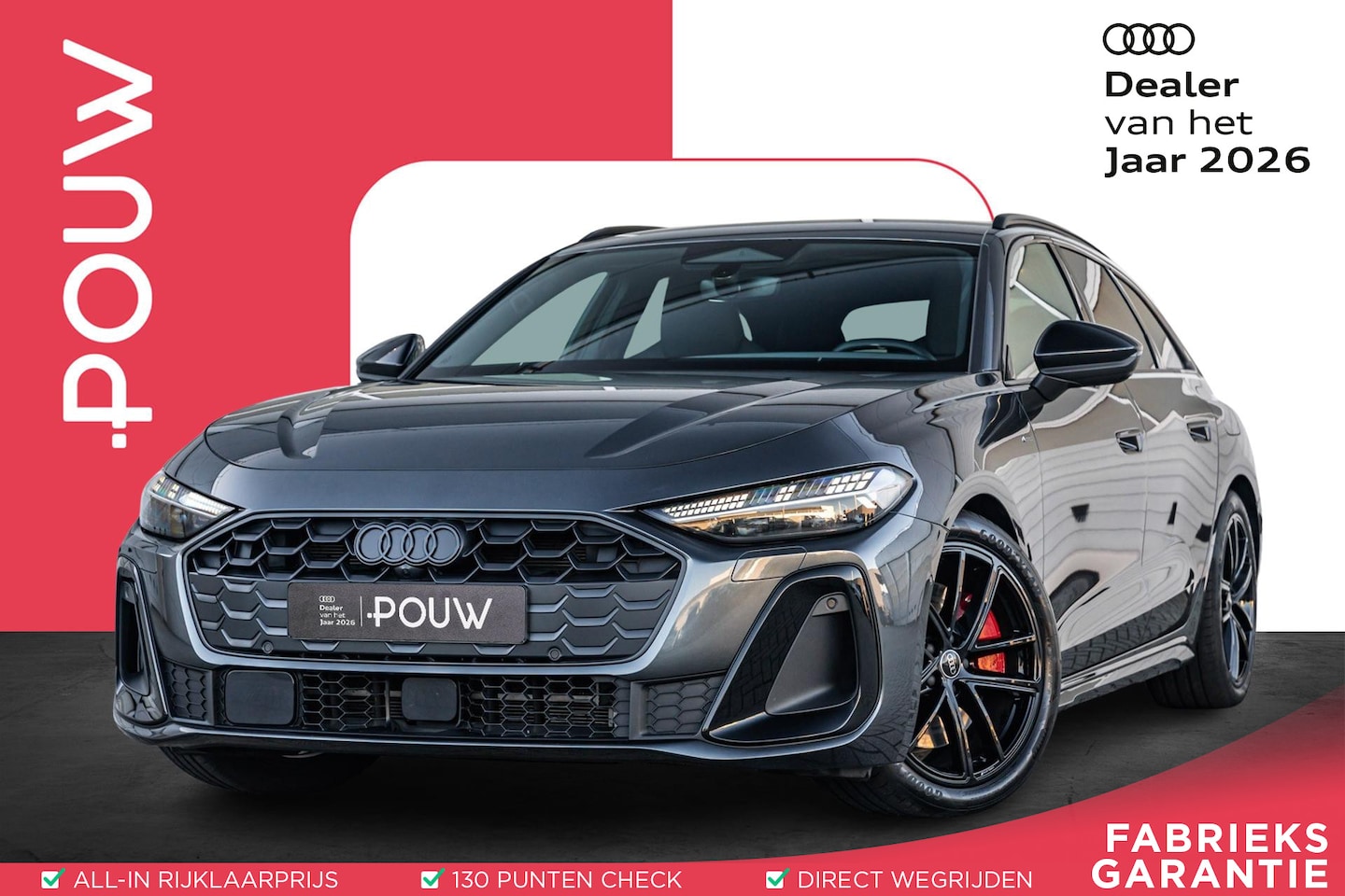 Audi A5 Avant - 2.0 e-hybrid 367pk quattro S edition Competition | Trekhaak | B&O Audio | Winterpakket - AutoWereld.nl