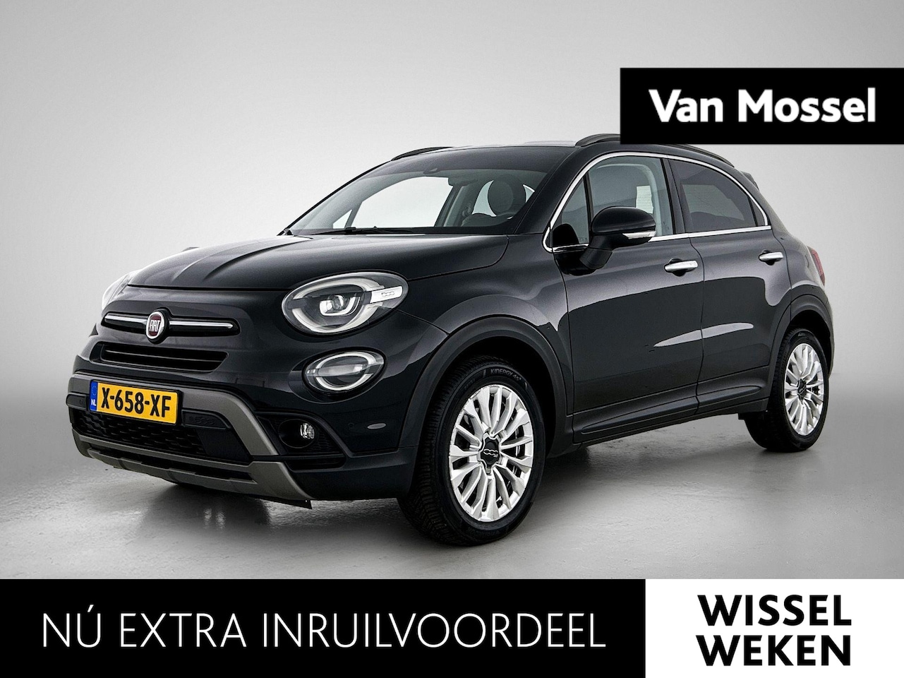Fiat 500 X - 1.3 GSE Lounge | AUTOMAAT | APPLE CARPLAY | ANDROID AUTO | ACHTERUITRIJCAMERA | RIJSTROOKH - AutoWereld.nl