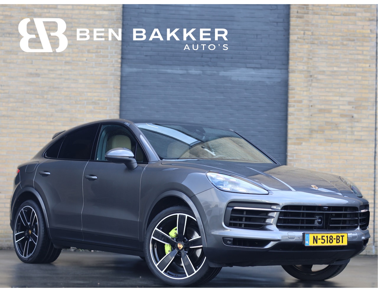 Porsche Cayenne Coupé - 3.0 E-Hybrid | 22" Classic | Sport Chrono | HUD | 360° Cam | - AutoWereld.nl