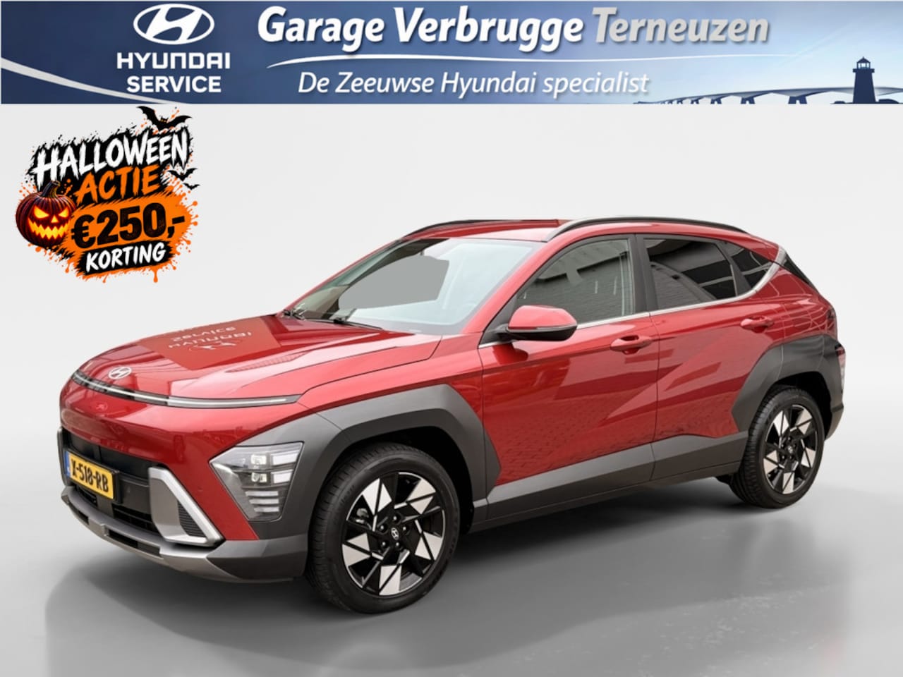 Hyundai Kona - 1.6 GDI HEV Comfort Smart | 1e eigenaar | Dealer OH | Lage-KM | Elek.kofferbak | Adap. Cru - AutoWereld.nl