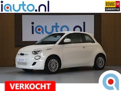 Fiat 500e - Urban Comfort 42 kWh Keyless/Stoelverw/CarPlay/Camera/Dodehoek/Pdc/15"