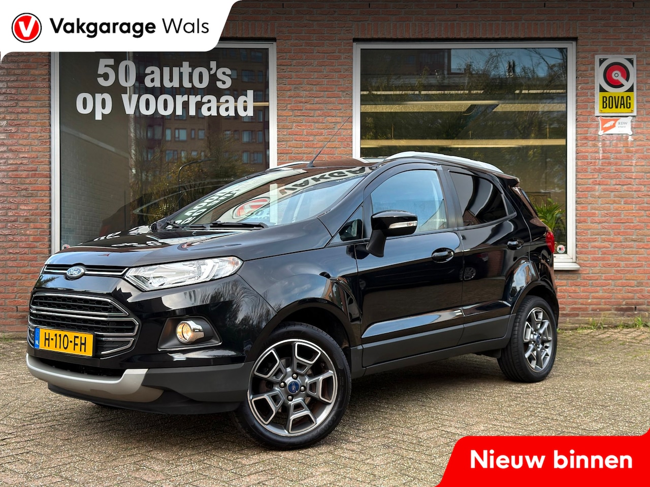 Ford EcoSport - 1.0 EcoBoost Titanium | Cruise | Airco | Parkeersensor | Dealer - AutoWereld.nl
