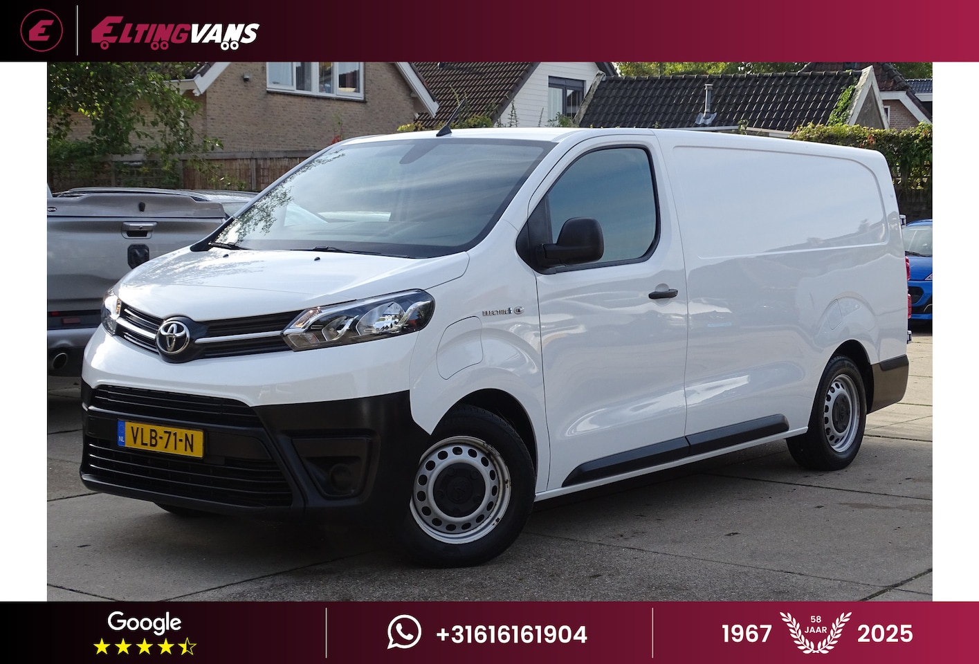 Toyota ProAce Electric Worker - Extra Range Navigator Extra Range Navigator - AutoWereld.nl