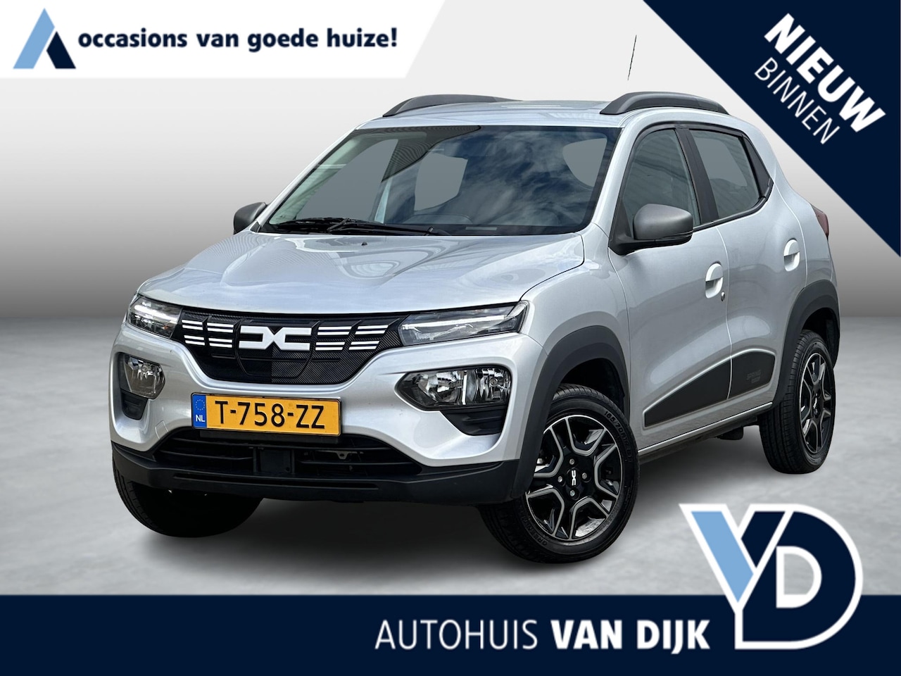 Dacia Spring - Expression 27 kWh |Carplay|Camera|Navi|Kunstleder|Airco - AutoWereld.nl