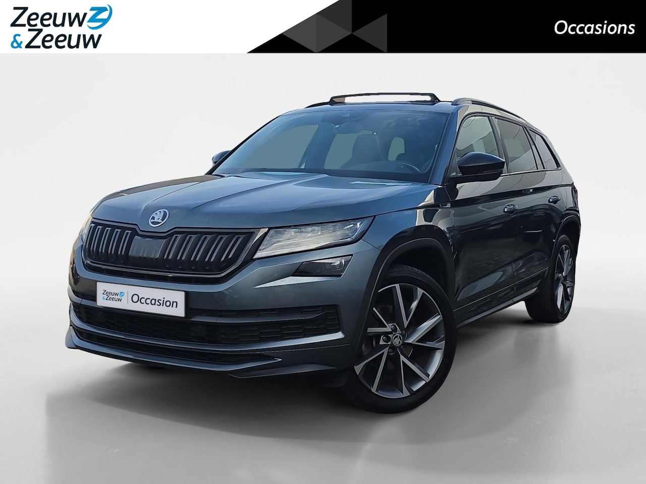Skoda Kodiaq - 1.5 TSI Sportline Business 7p. | Goed onderhouden! | Panoramadak | Trekhaak | Achteruitrij - AutoWereld.nl