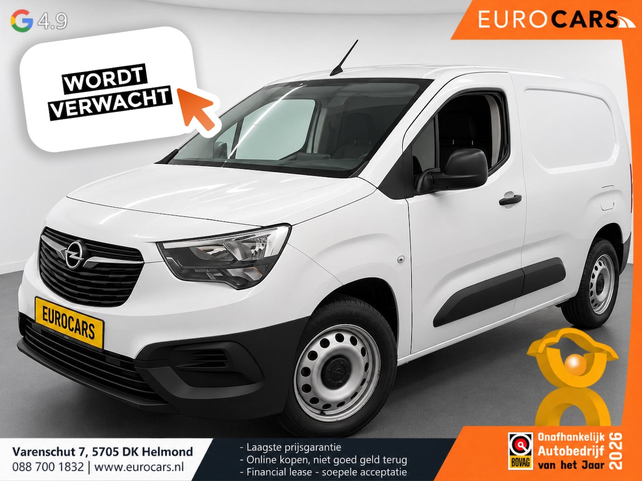 Opel Combo - 1.5D L2H1 Standaard Airco Cruise Control Parkeerhulp achter - AutoWereld.nl