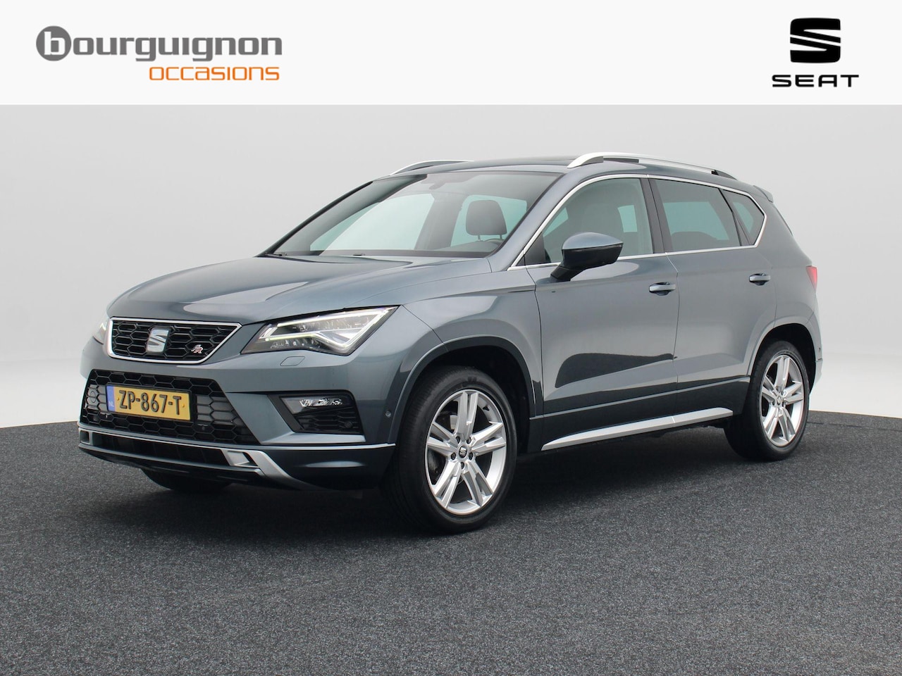 SEAT Ateca - 1.5 TSi 150 Pk Automaat FR Business Intense | Stoelverwarming | Panoramadak | Camera | Key - AutoWereld.nl
