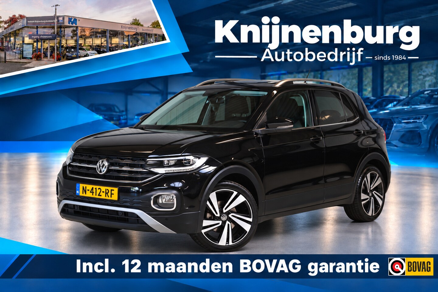 Volkswagen T-Cross - 1.0 TSI 115pk Style | Camera | Trekhaak | Virtual cockpit | 100% (Dealer) onderhouden labe - AutoWereld.nl