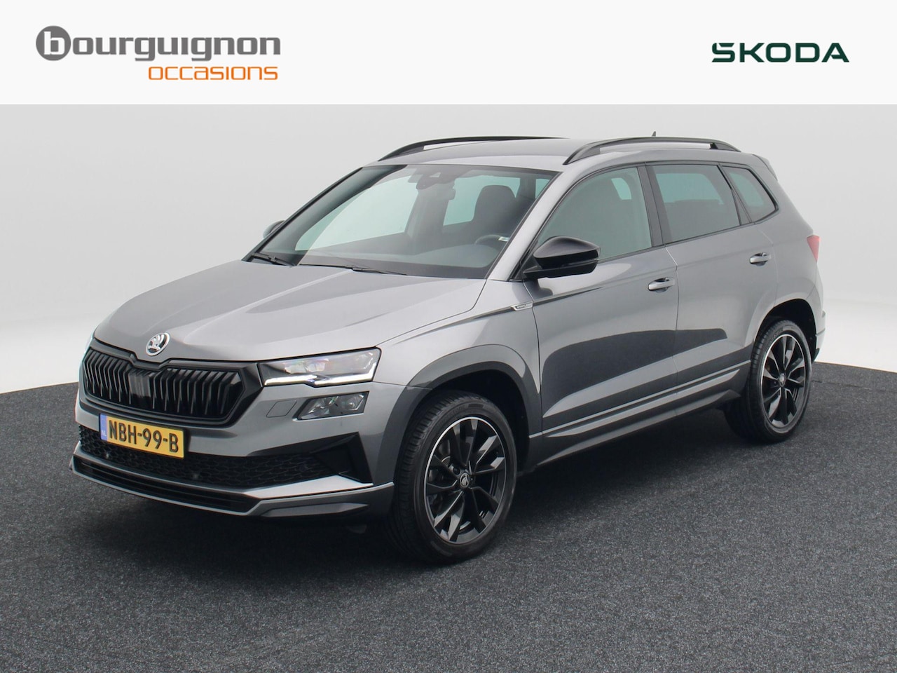 Skoda Karoq - 1.5 TSi 150 Pk Automaat Sportline Business | Nieuw Model | Stoel/Stuurverwarming | Camera - AutoWereld.nl