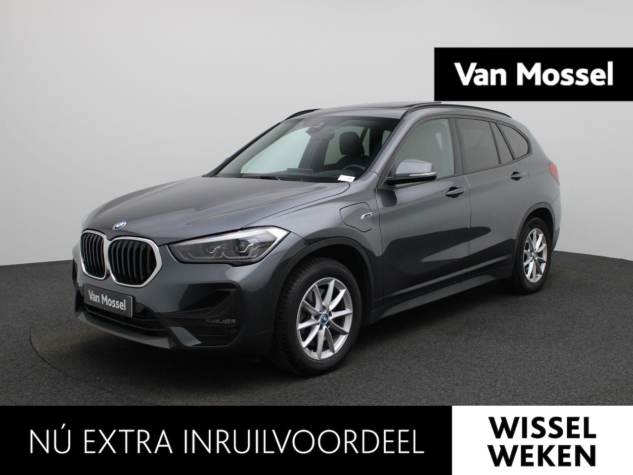 BMW X1 - xDrive25e | PANORAMA-SCHUIFDAK | HEAD-UP | LEER | CAMERA | NAVIGATIE | STOELVERWARMING - AutoWereld.nl