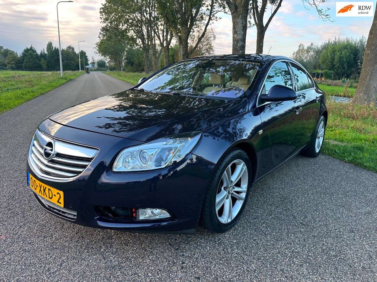 Opel Insignia - 1.4 Turbo EcoFLEX Cosmo|half leder|pdc|nap - AutoWereld.nl