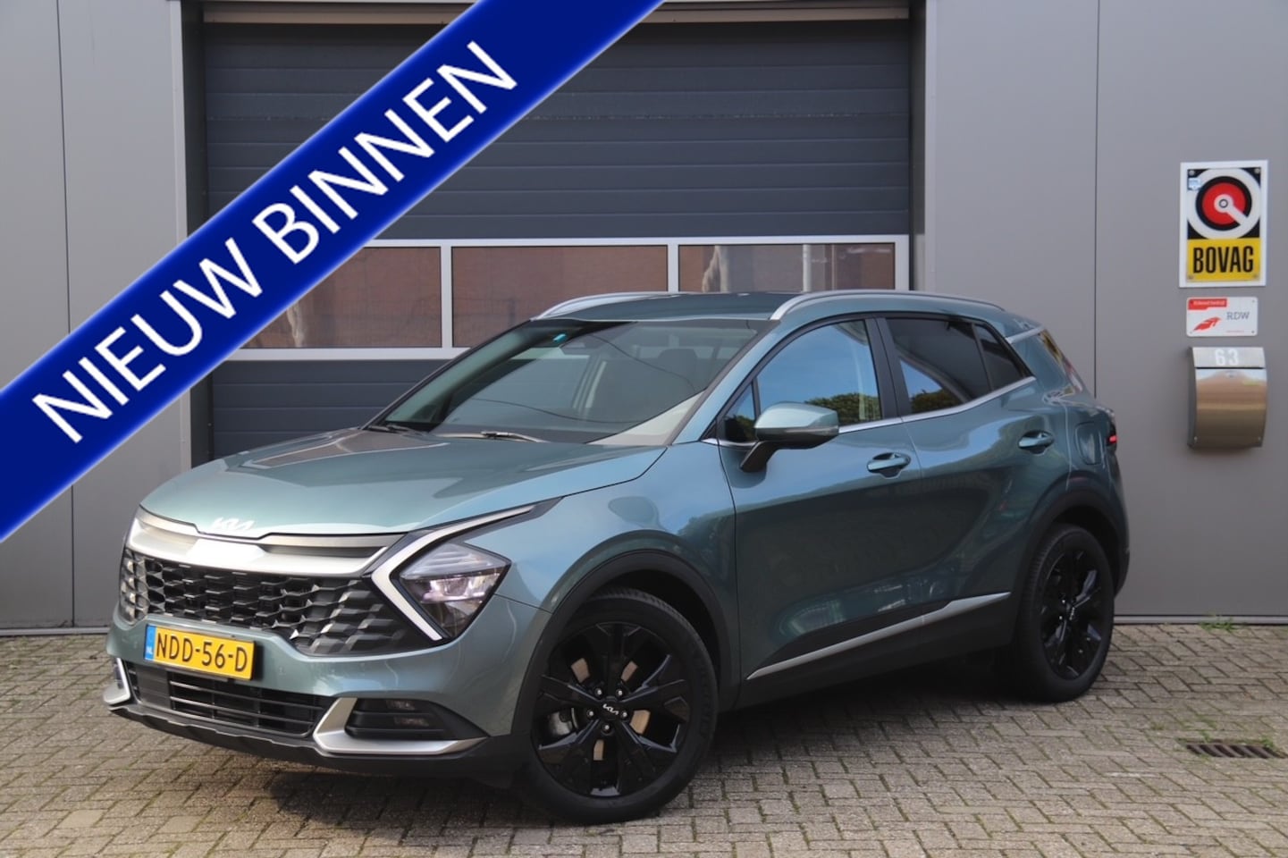 Kia Sportage - 1.6 T-GDi Plug-in Hybrid AWD DynamicLine 1.6 T-GDi Plug-in Hybrid AWD DynamicLine, Carplay, Camera, Adaptive Cruise, SOH 100% - AutoWereld.nl