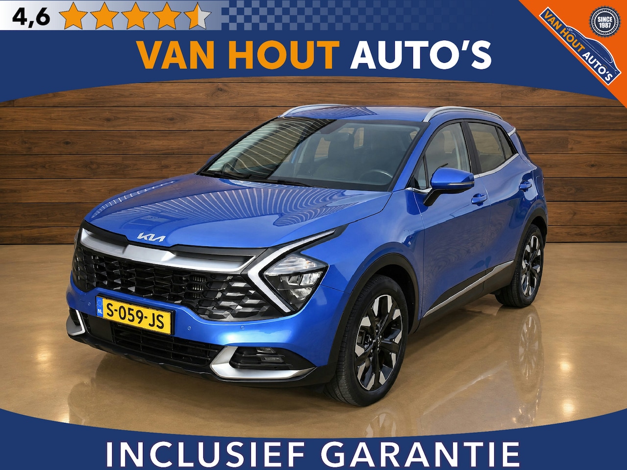 Kia Sportage - 1.6 T-GDi Plug-in Hybrid AWD DynamicLine 1.6 T-GDi Plug-in Hybrid AWD DynamicLine - AutoWereld.nl
