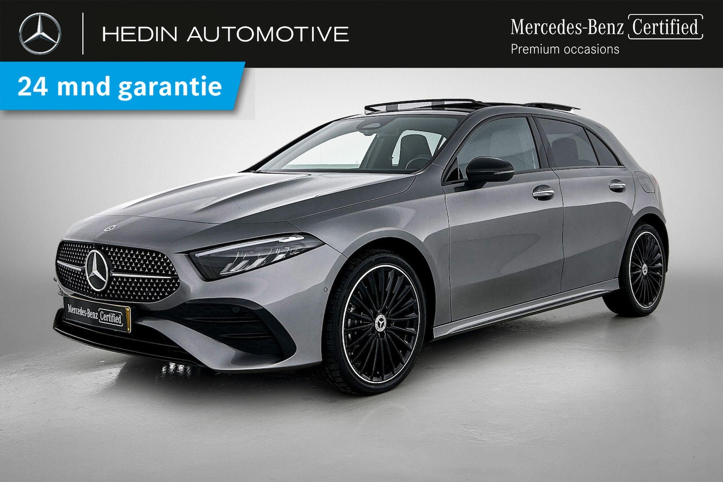 Mercedes-Benz A-klasse - A 250e Automaat AMG Line | Nightpakket | Panoramadak | LED | Sfeerverlichting | Stoelverwa - AutoWereld.nl