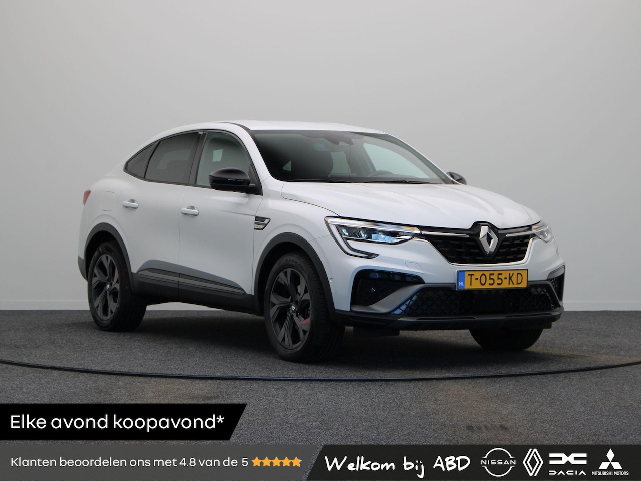 Renault Arkana - 1.6 E-Tech Hybrid 145 R.S. Line | Stoel & Stuur verwarming | Grootscherm Navigatie | Adapt - AutoWereld.nl
