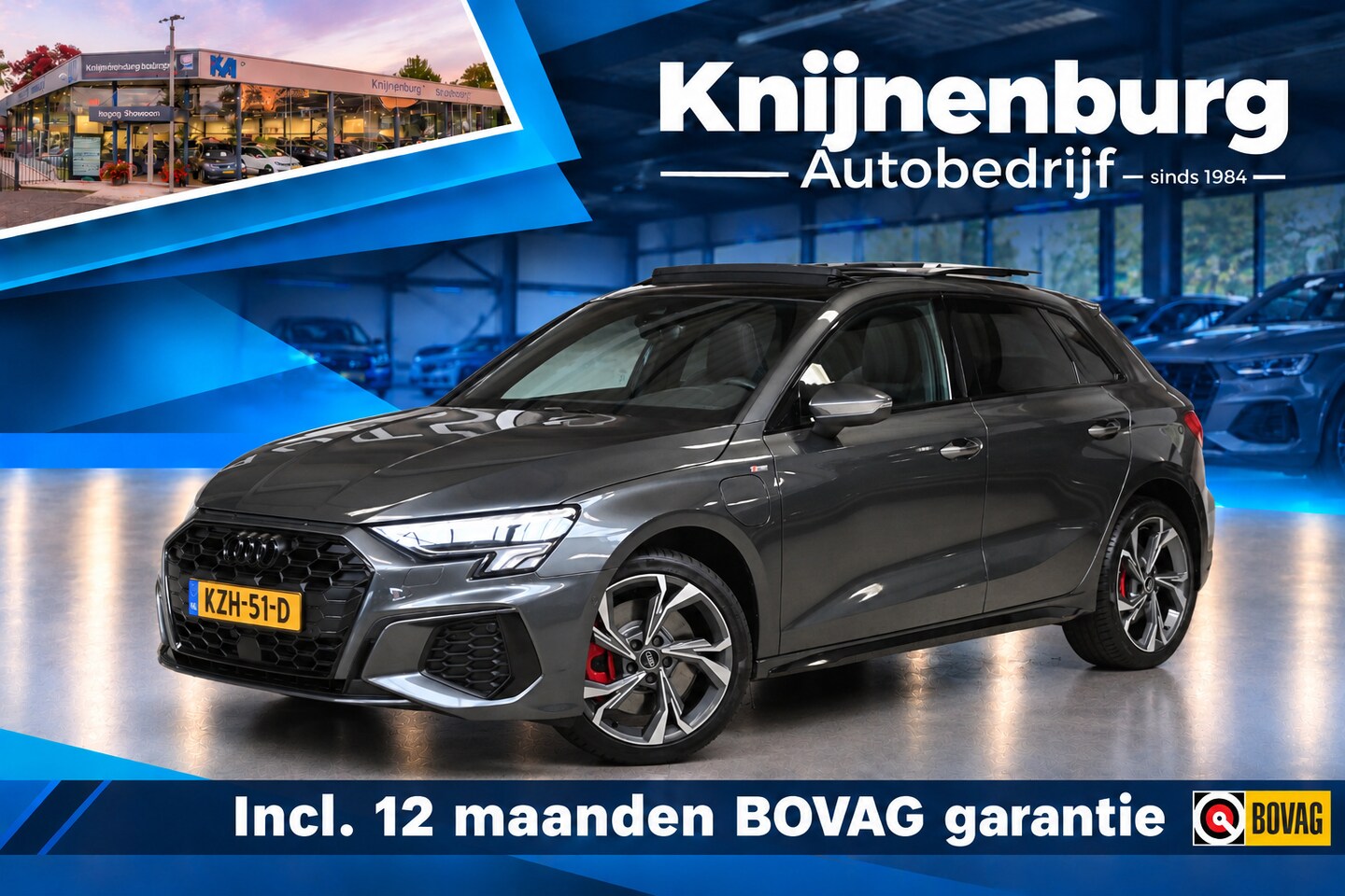 Audi A3 Sportback - 45 TFSIe 245pk S edition Competition | ACC | Pano | Massage | Camera | 100% (Dealer) onder - AutoWereld.nl