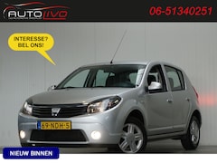 Dacia Sandero - 1.2 Blackline. AIRCO EL. RAMEN + SPIEGELS TREKHAAK LMV