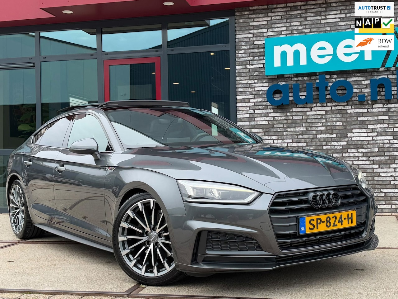 Audi A5 Sportback - 2.0 TFSI 190pk 3x S-LINE l VIRTUAL l PANO l SFEER l ST-VERW l BLACK OPTIEK l ORG.NL l DEAL - AutoWereld.nl
