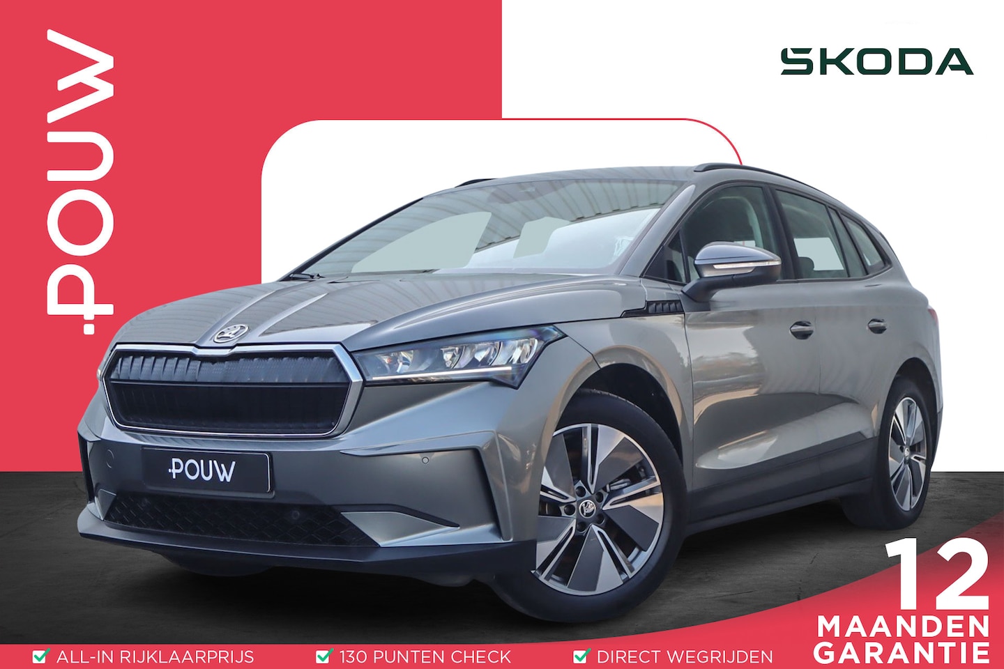 Skoda Enyaq iV - 60 180pk | SoH 95% | Apple Carplay/Android Auto | Achteruitrijcamera | 19" Velgen - AutoWereld.nl