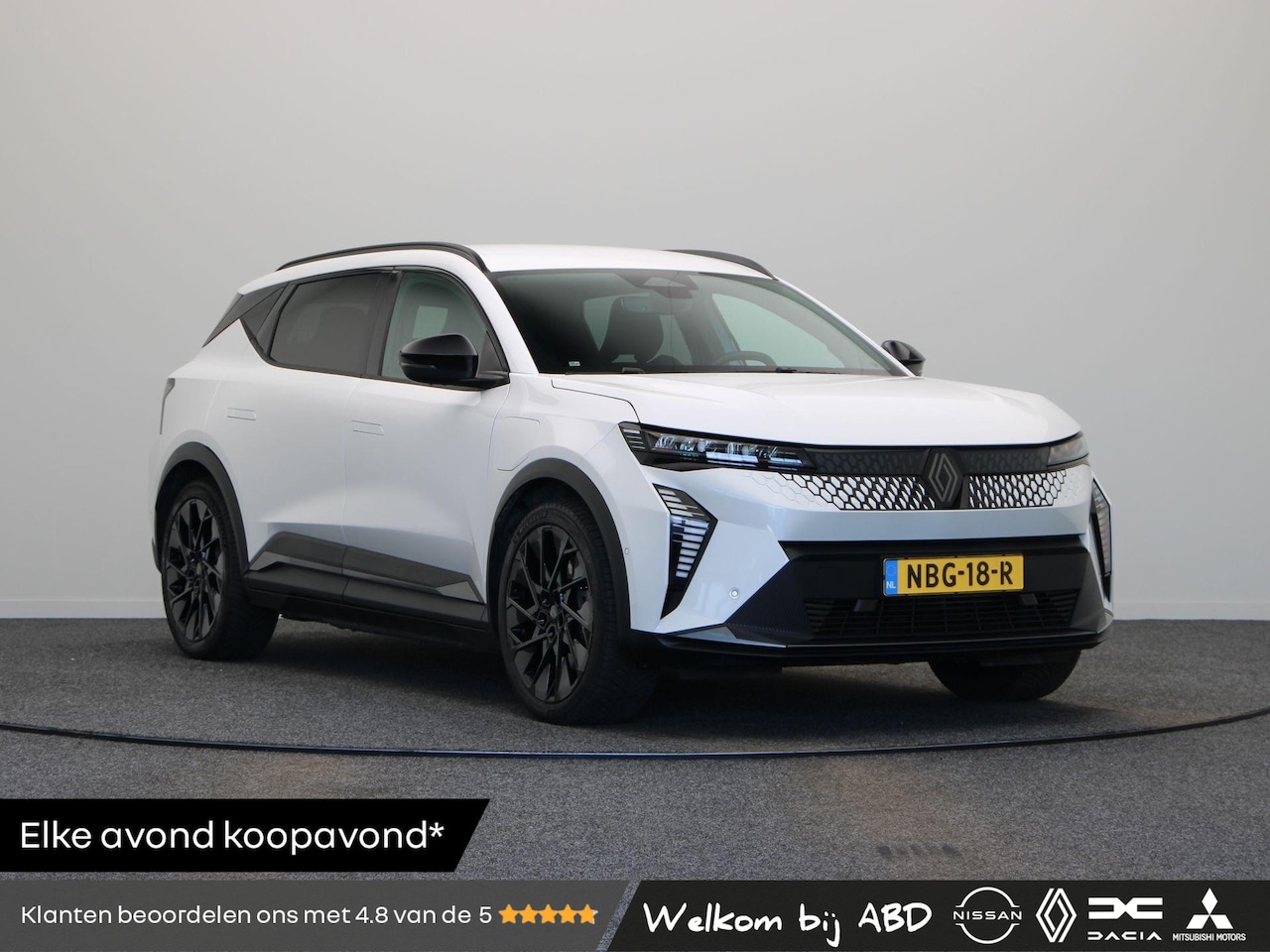 Renault Scenic E-Tech - EV87 long range esprit Alpine | Stoel en stuur verwarming | elektrische kofferklep | Zwart - AutoWereld.nl