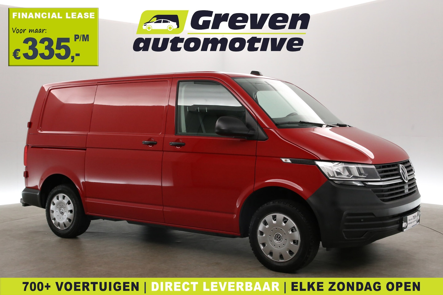 Volkswagen Transporter - 2.0 TDI 150PK L1H1 | Automaat | Airco | Camera | Cruise | 3 Zits | 2xSchuifdeur | Carplay - AutoWereld.nl