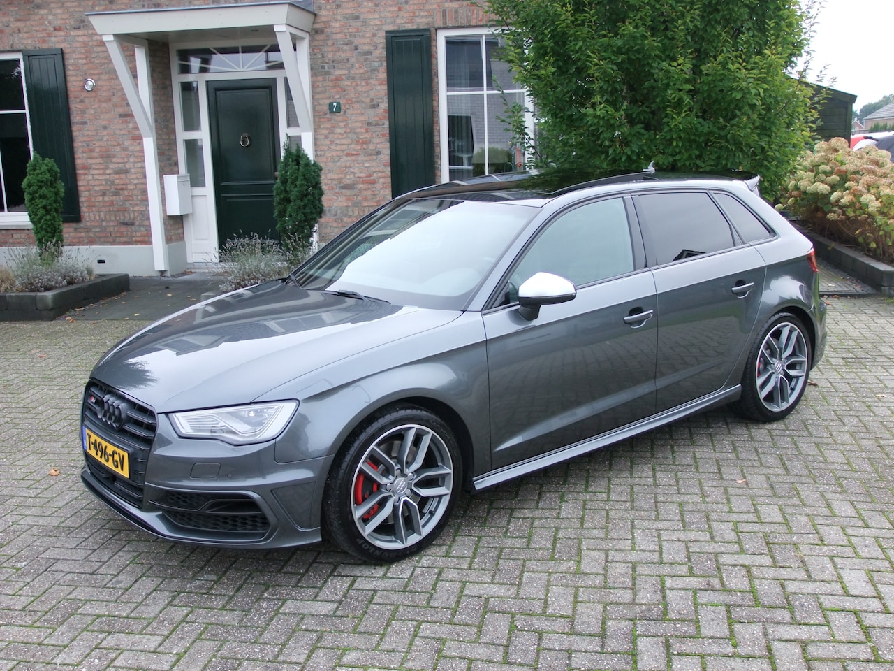 Audi A3 Sportback - 2.0 TFSI S3 quattro Pro Line Plus 2.0 TFSI S3 quattro Pro Line Plus , Schuifdak , B&O, Camera/pdc , Leder enz. Sportstoelen - AutoWereld.nl