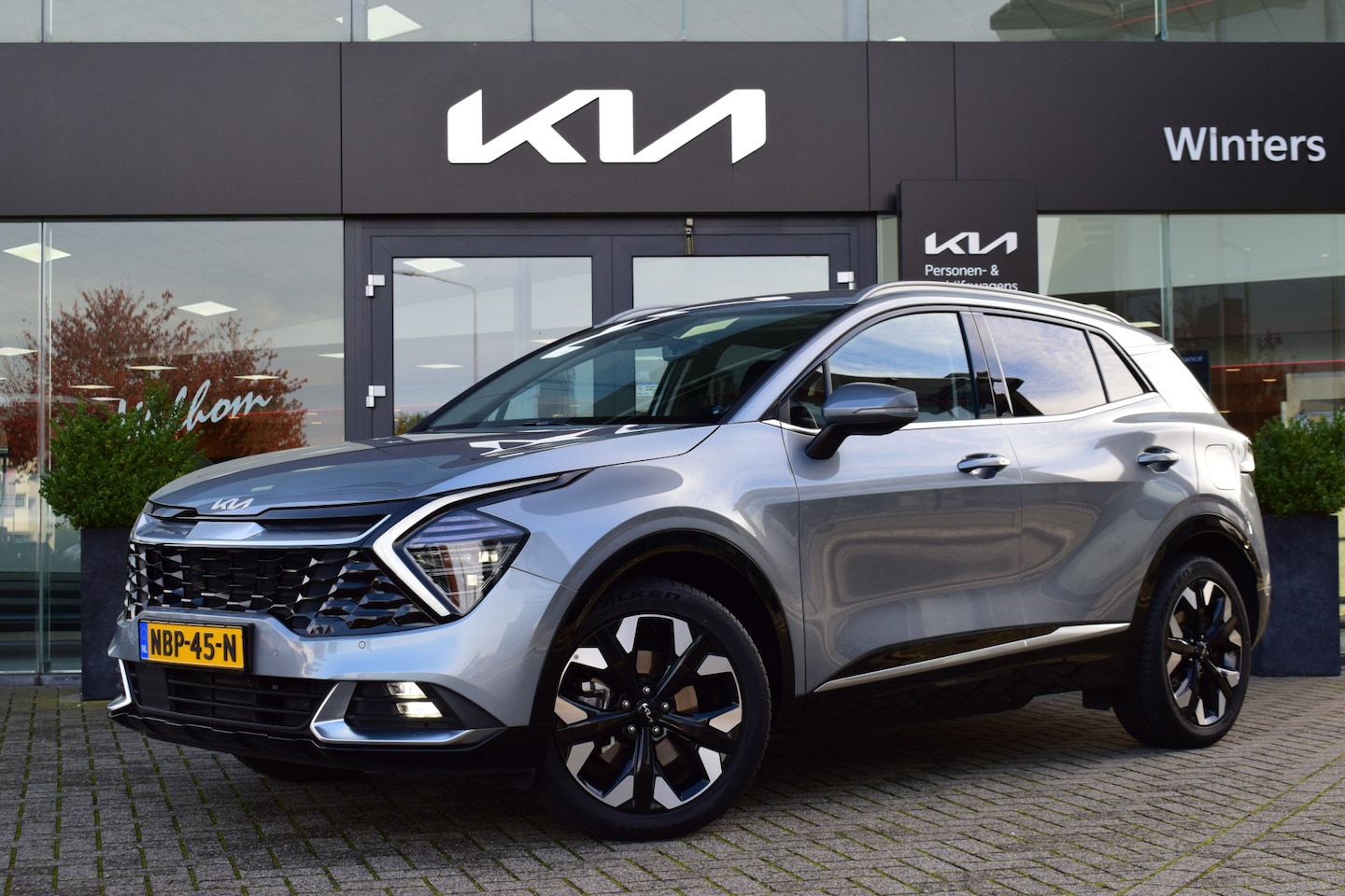Kia Sportage - 1.6 T-GDi Plug-in Hybrid AWD DynamicPlusLine | Stoelventilatie | Dodehoekassistentie | Har - AutoWereld.nl