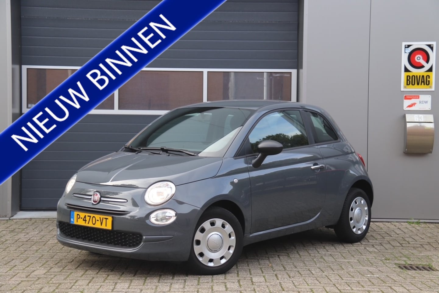 Fiat 500 - 1.0 Hybrid Cult 1.0 Hybrid Cult, Airco, Elektr Ramen, Limiter - AutoWereld.nl