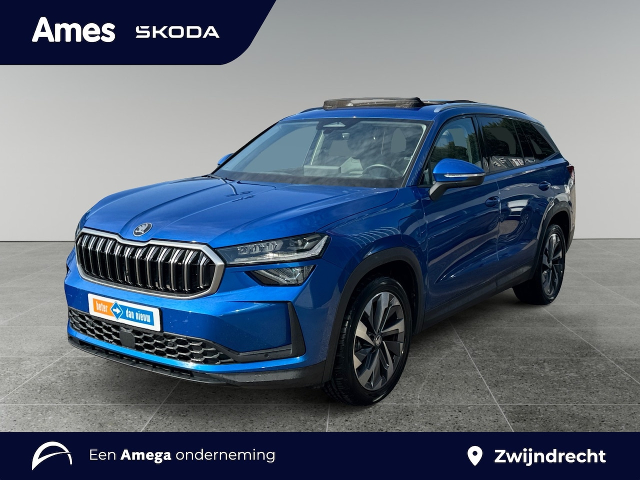 Skoda Kodiaq - 1.5 204pk TSI PHEV Business Edition Plus Head-up display | Panoramisch glazenschuif-/kante - AutoWereld.nl