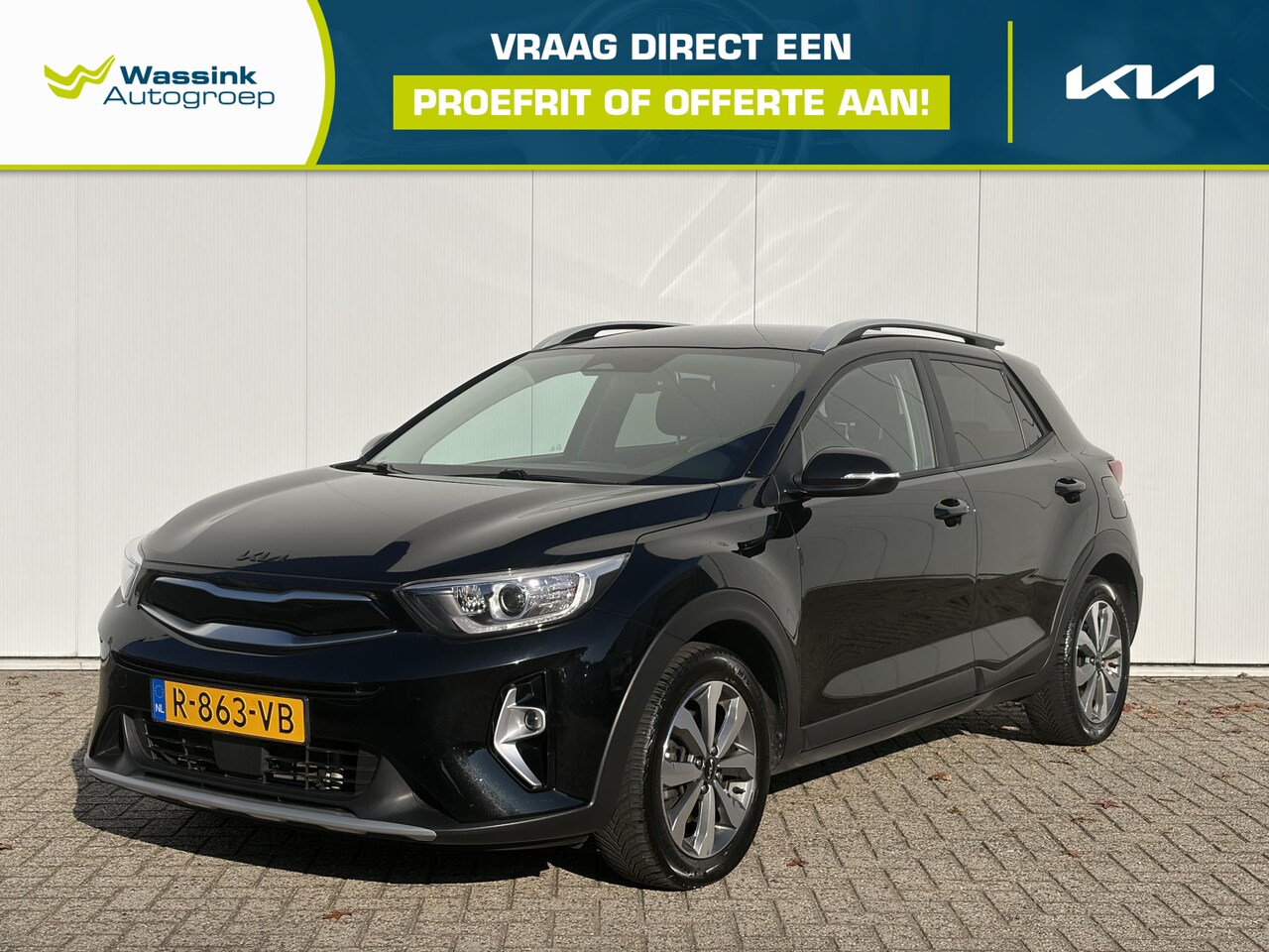 Kia Stonic - 1.0 T-GDi MHEV DynamicPlusLine | Navigatie | Camera | All season banden | Climate control - AutoWereld.nl