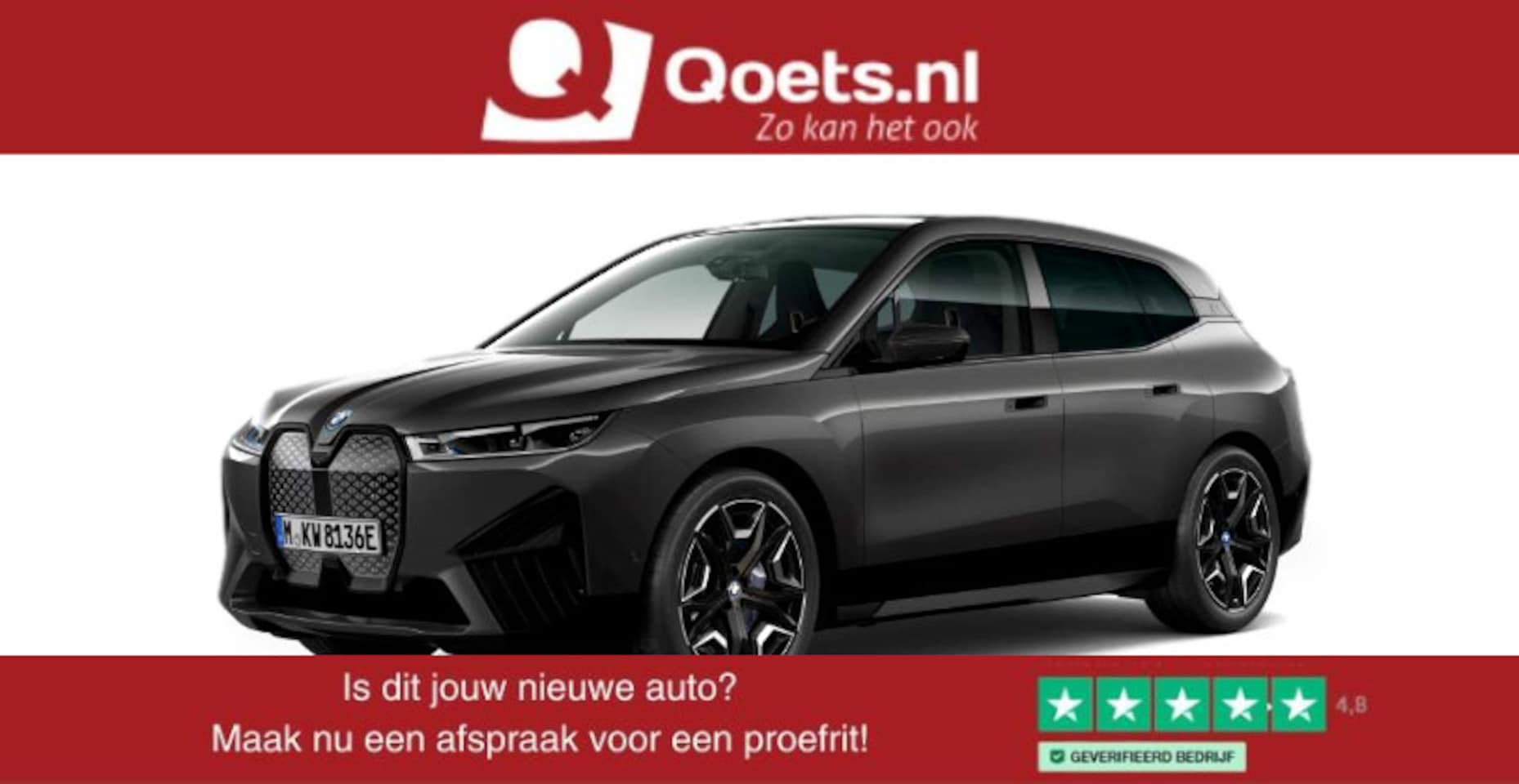 BMW iX - xDrive40 High Executive 77 kWh Luchtvering - Sportpakket - Panoramadak - Warmte Comfortpak - AutoWereld.nl