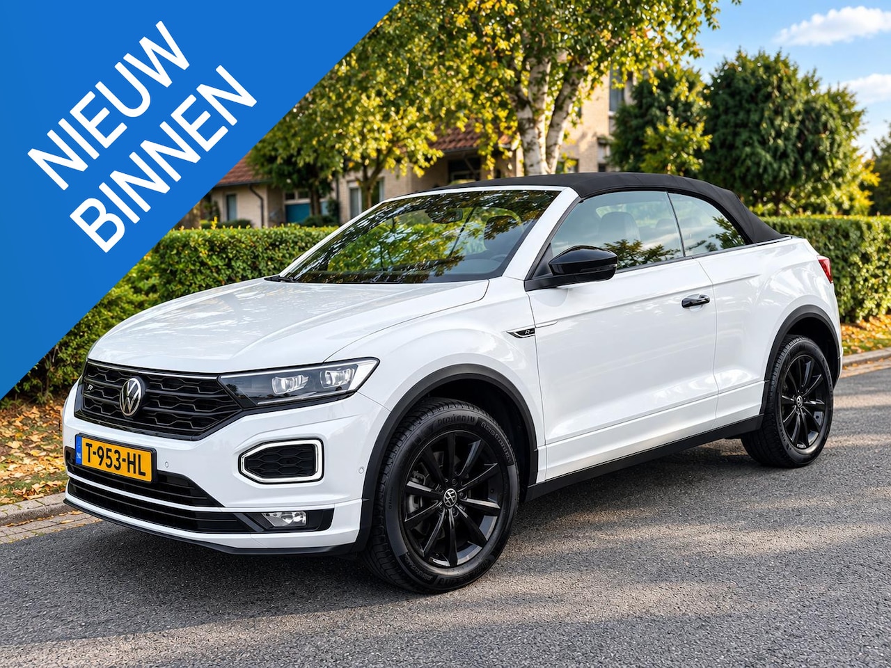 Volkswagen T-Roc Cabrio - 1.5 TSI 150PK DSG R-Line•Leder - AutoWereld.nl