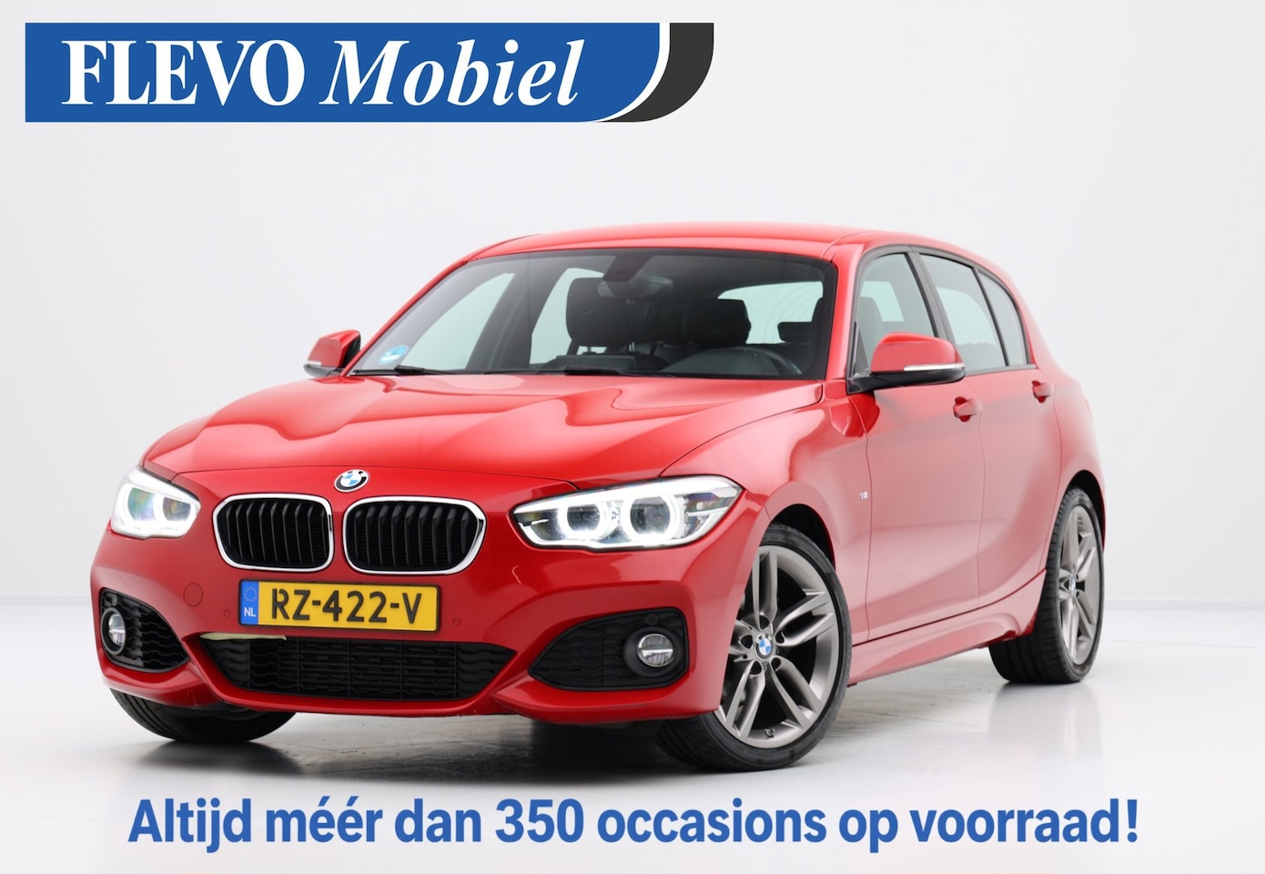 BMW 1-serie - 118i M Sport Aut. Leder|Sportstoelen|Navi|Clima|18"LMV - AutoWereld.nl