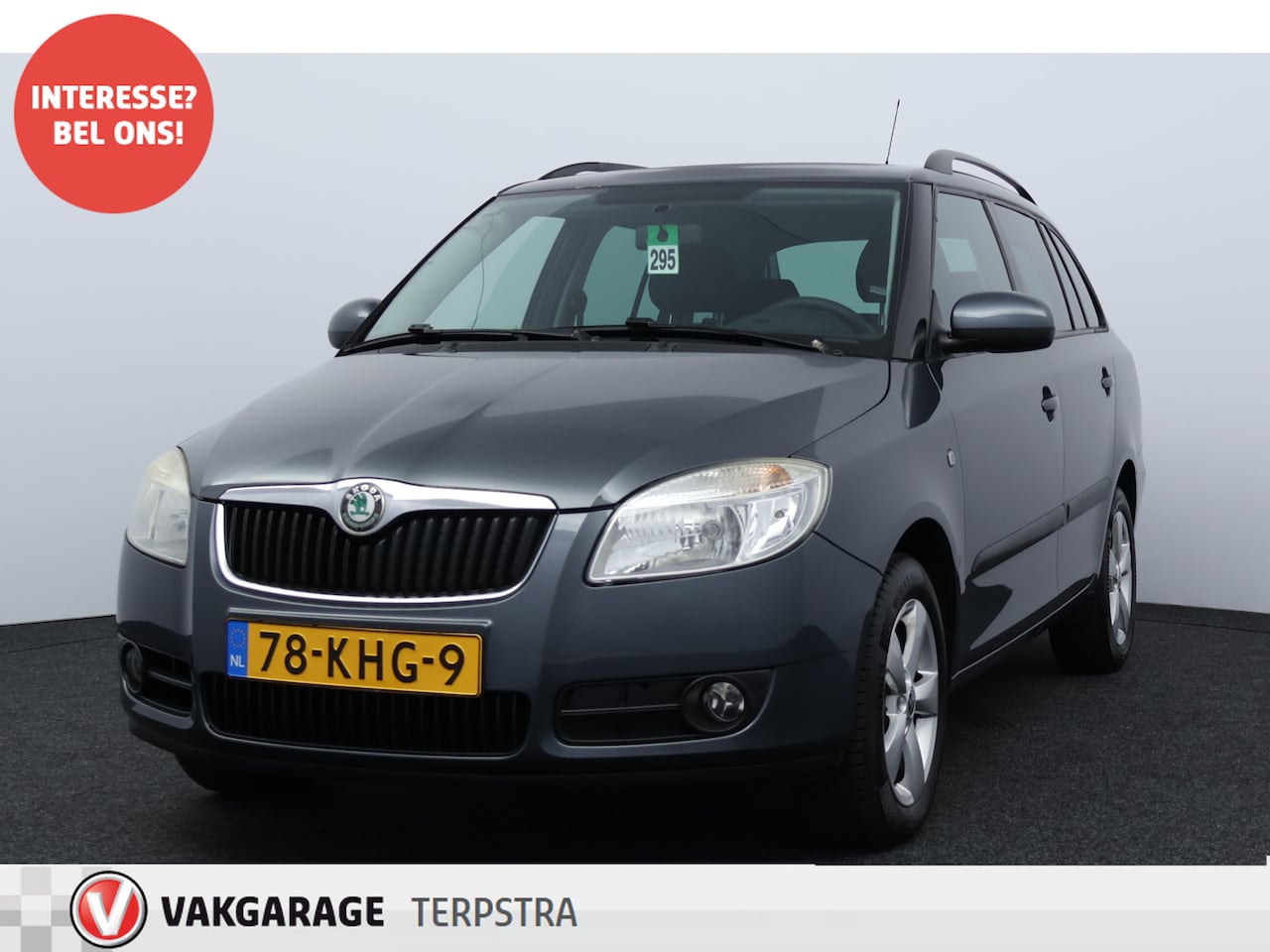 Skoda Fabia Combi - 1.4-16V Tour/ D-Riem Verv 91.000KM!/ Trekhaak/ 15''LMV/ Clima/ Cruise/ Radio-CD/ Elek.Pakk - AutoWereld.nl