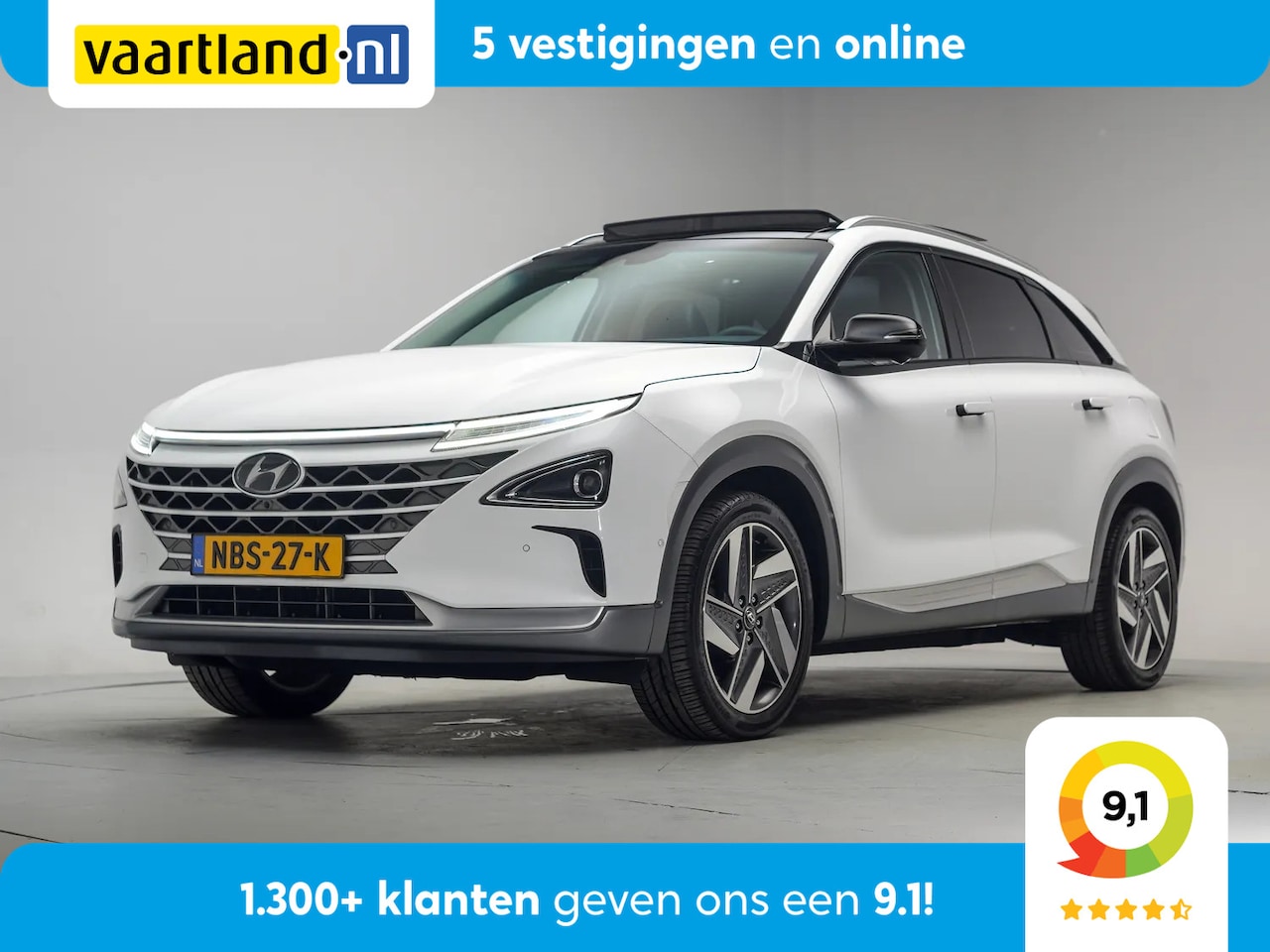 Hyundai NEXO - FCEV Plus Pack Aut. [ Panorama Stoel-en stuurverwarming 360°-camera ] - AutoWereld.nl