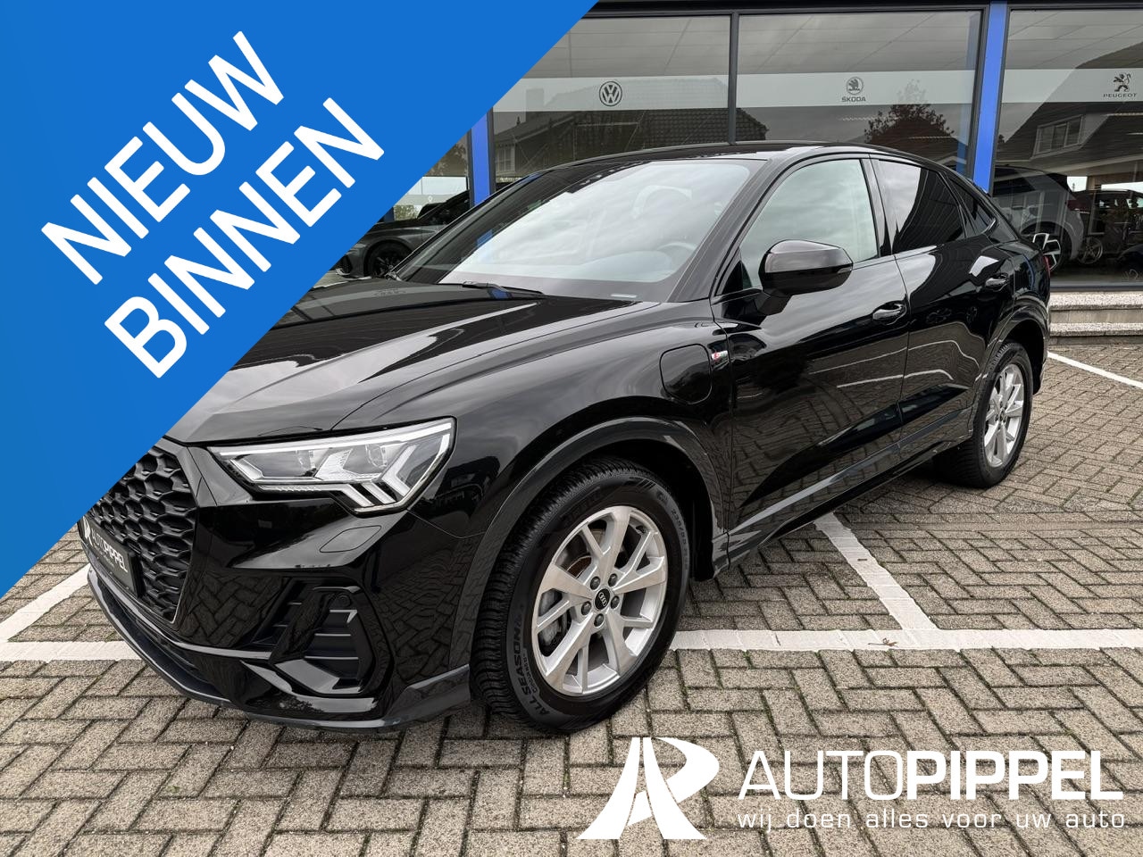 Audi Q3 Sportback - 45 TFSIe S-Line PHEV |Black-L |App-Conn |ACC |LED |Camera |Navi |virtual cockpit | LMV18" - AutoWereld.nl