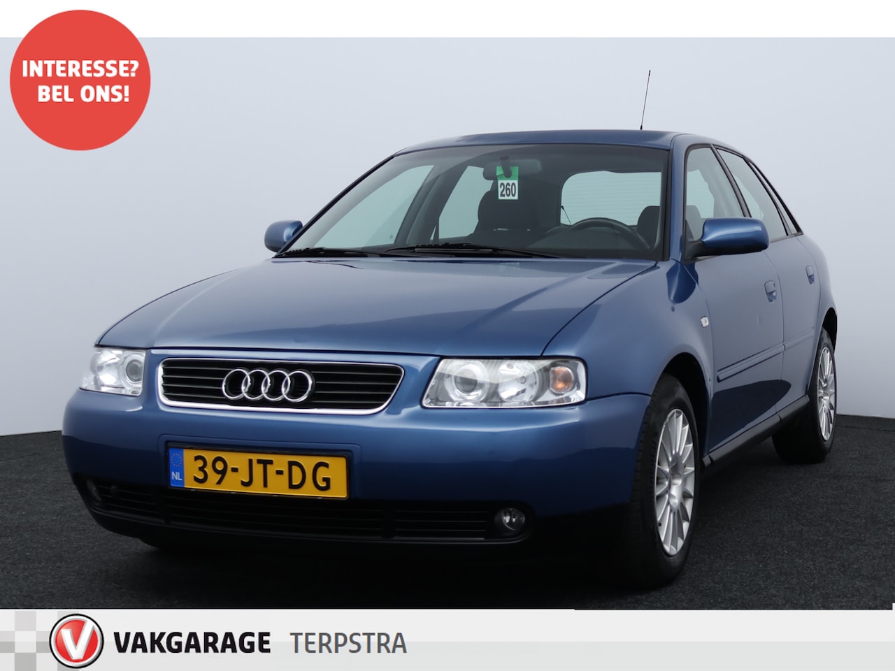 Audi A3 - 1.6 Attraction/ D-Riem Verv. 164.000KM!/ Automaat!/ 15''LMV/ Clima/ Cruise/ Radio-CD+AUX-U - AutoWereld.nl