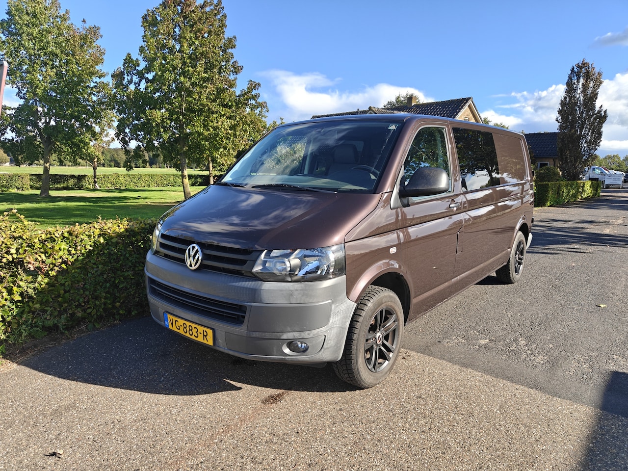 Volkswagen Transporter - 2.0 TDI L2H1 BM DC Trendline AIRCO/NAVI BJ 2014 - AutoWereld.nl