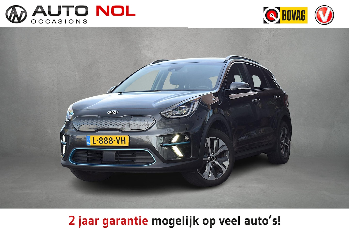 Kia e-Niro - DynamicPlusLine 64 kWh | Schuifdak | CarPlay | Stuur- en Stoelverw. | Half Leer - AutoWereld.nl